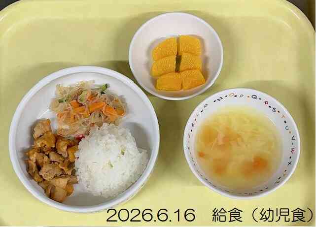 6月16日の給食（幼児食）