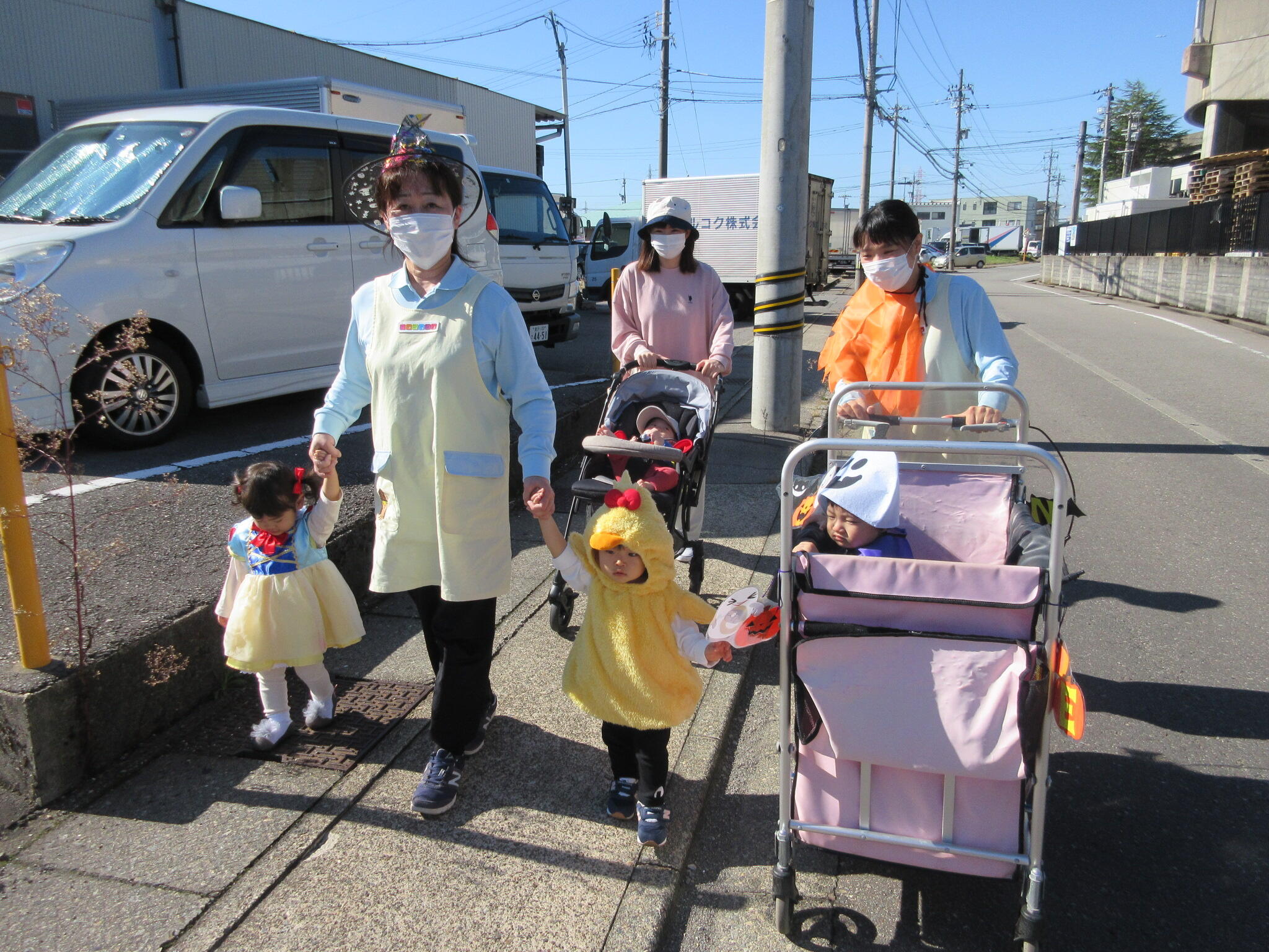 子育て広場には、行事参加もあります☆（ハロウィン）