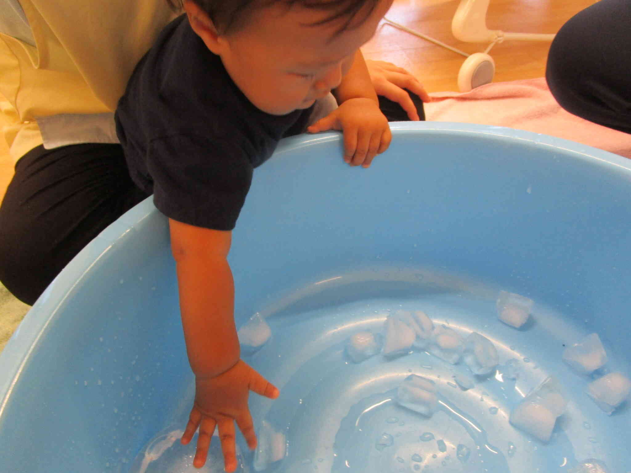 氷がたくさん！