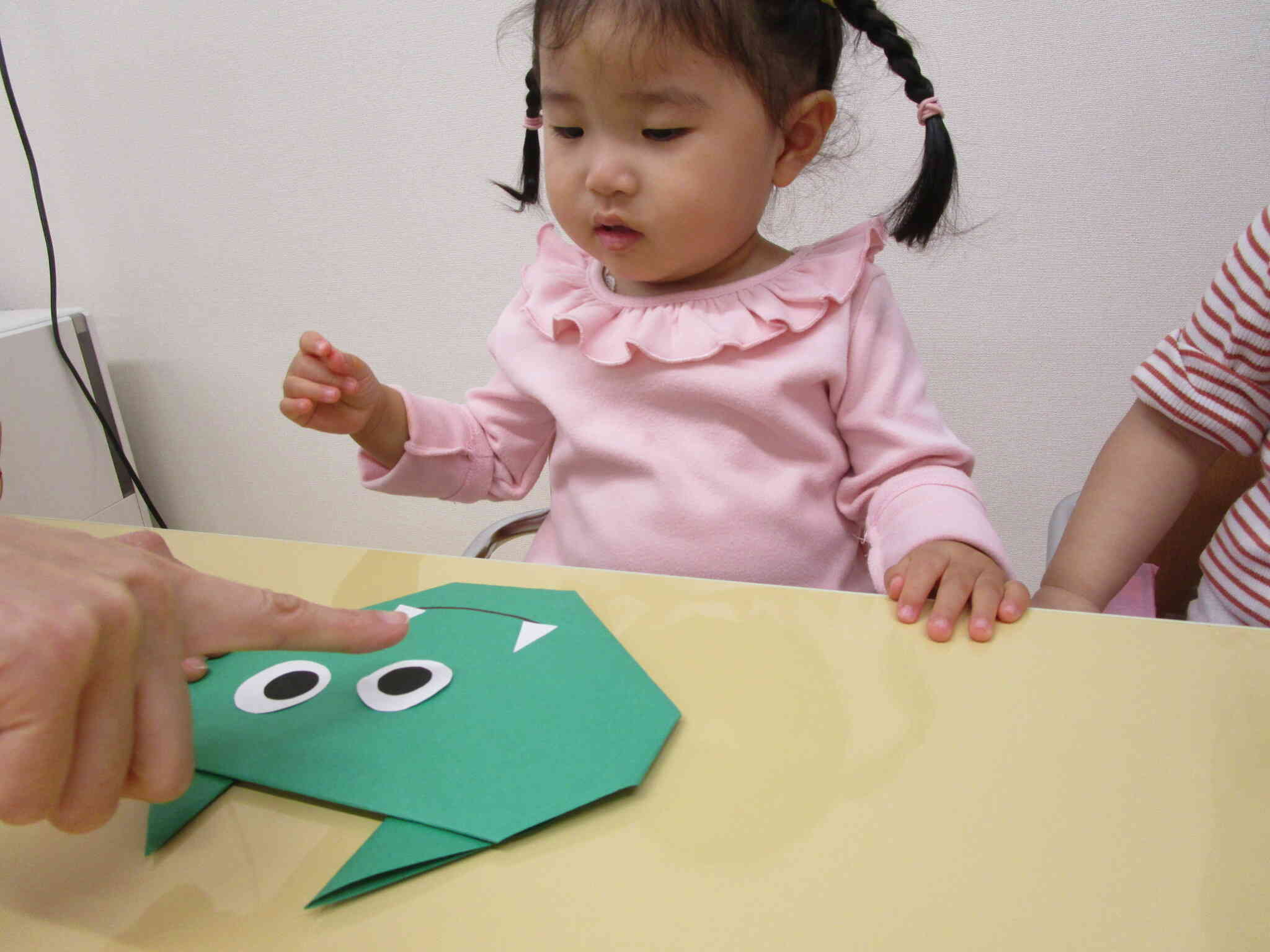 目はここ！鼻はどこにはろうかな？