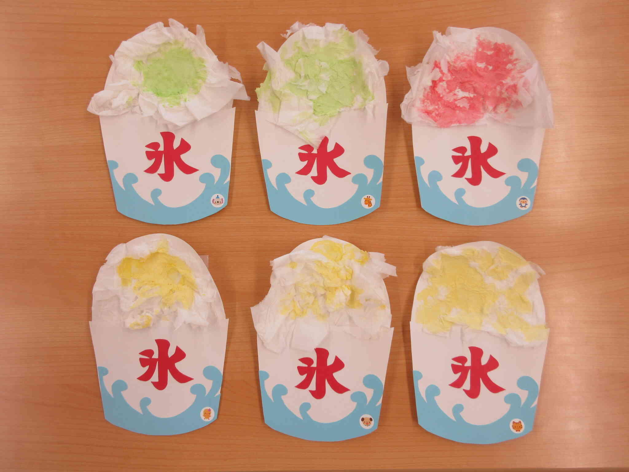 美味しそうなかき氷が完成！