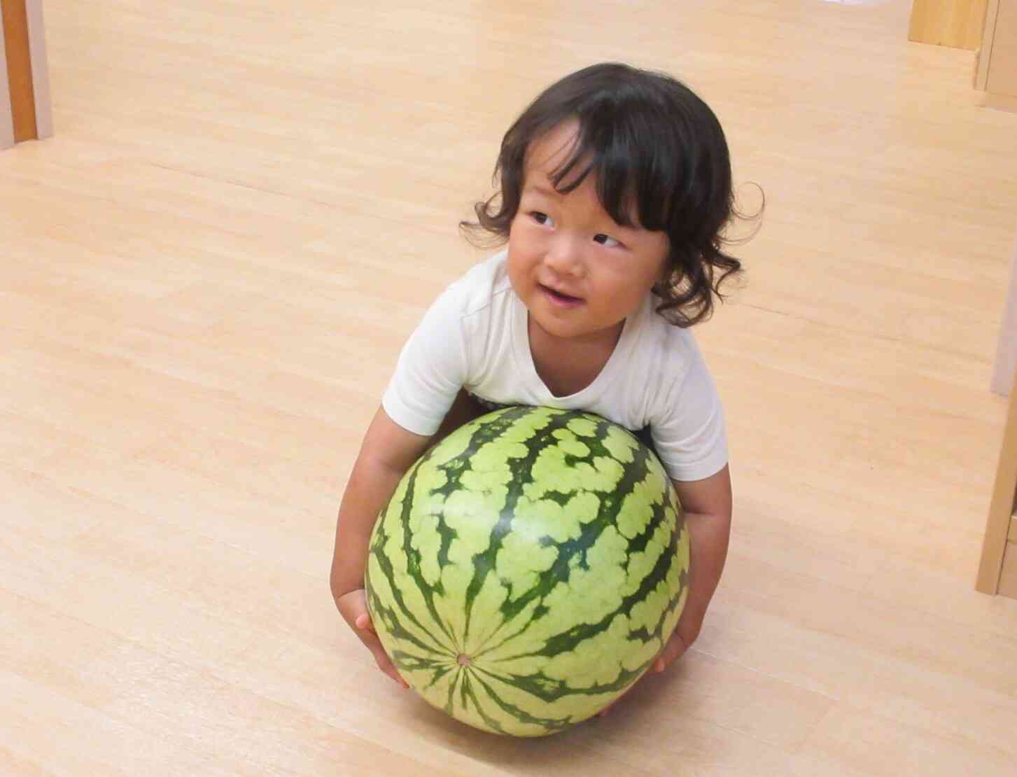 大きなすいかを満喫♪