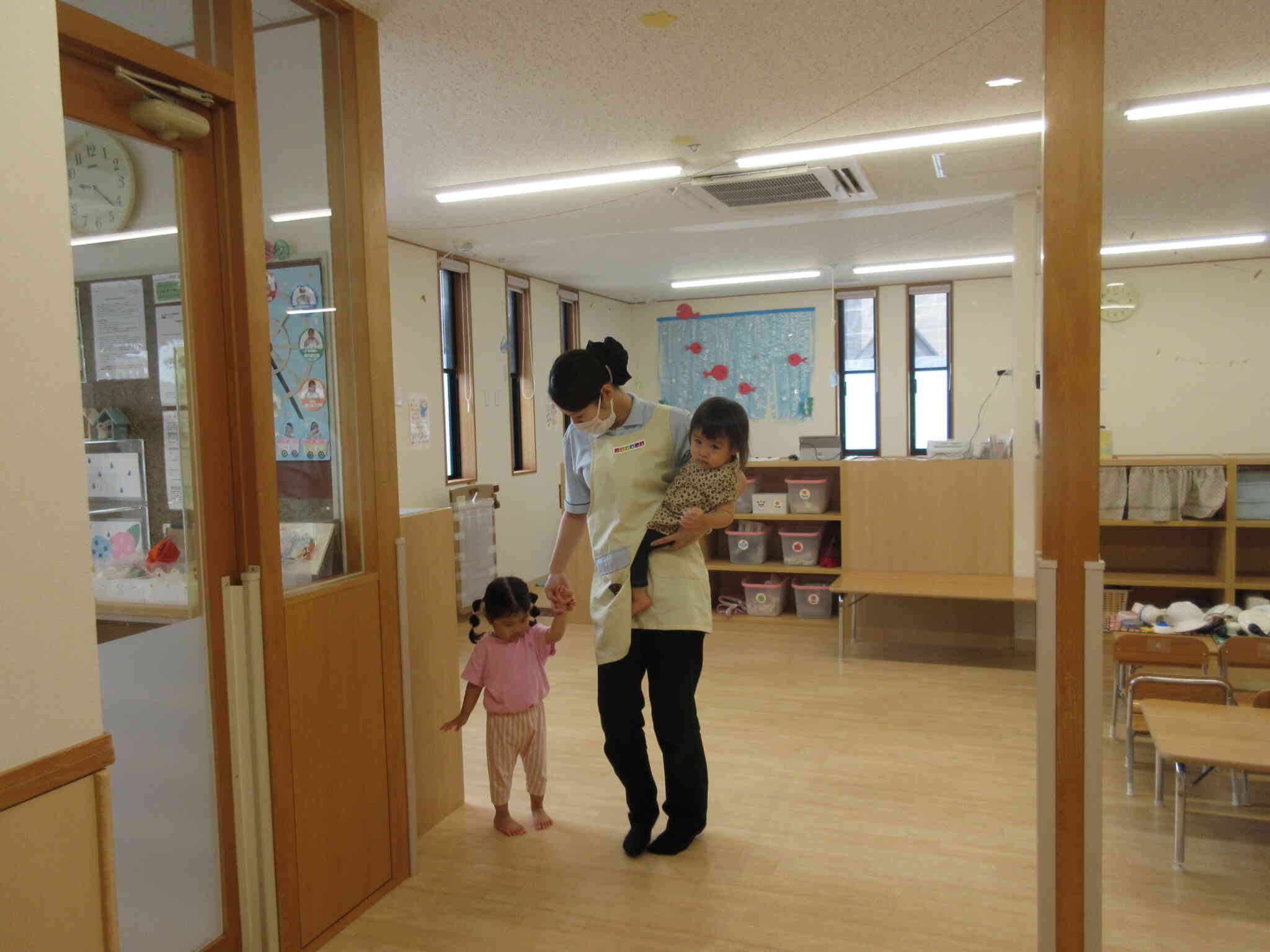 避難訓練【火災・地震】を行いました！