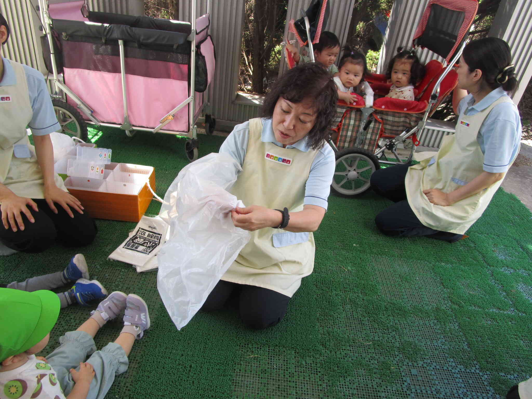 避難訓練【火災】火災が発生！外は悪天候･･･どうする？