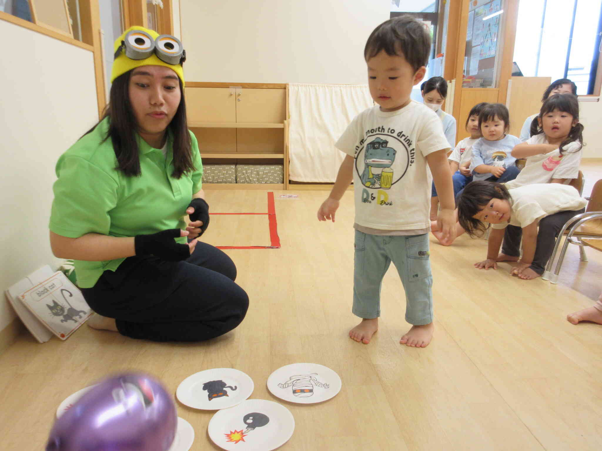 風船ゲームを楽しんだよ！