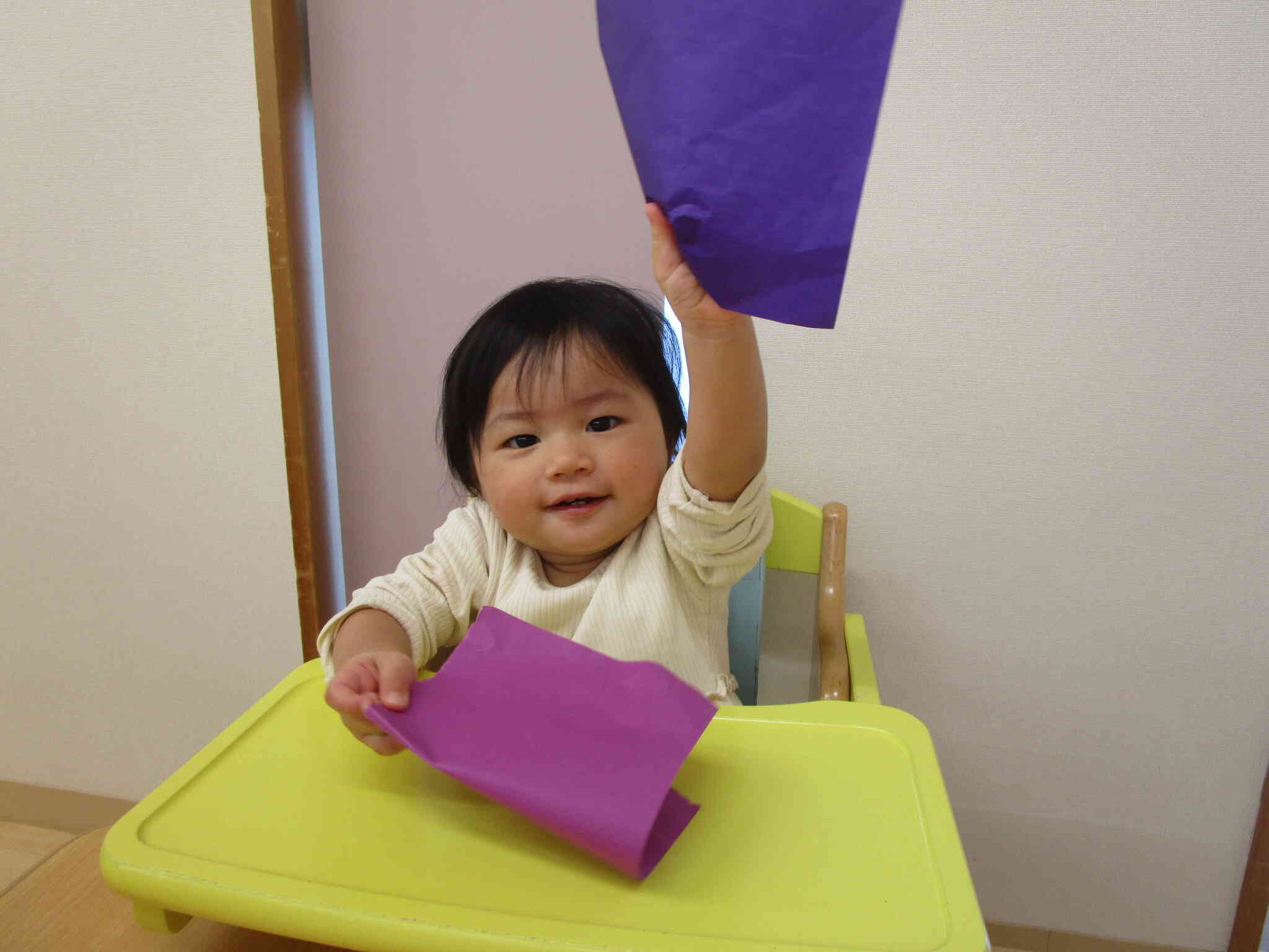 ひらひら、たのしいな♪