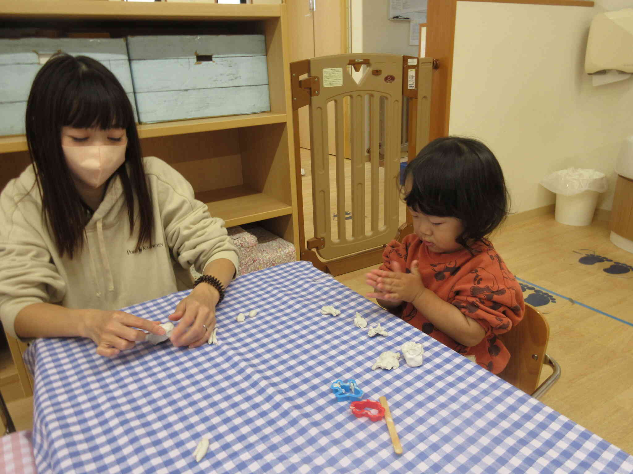 保育参加の様子（１歳児）②