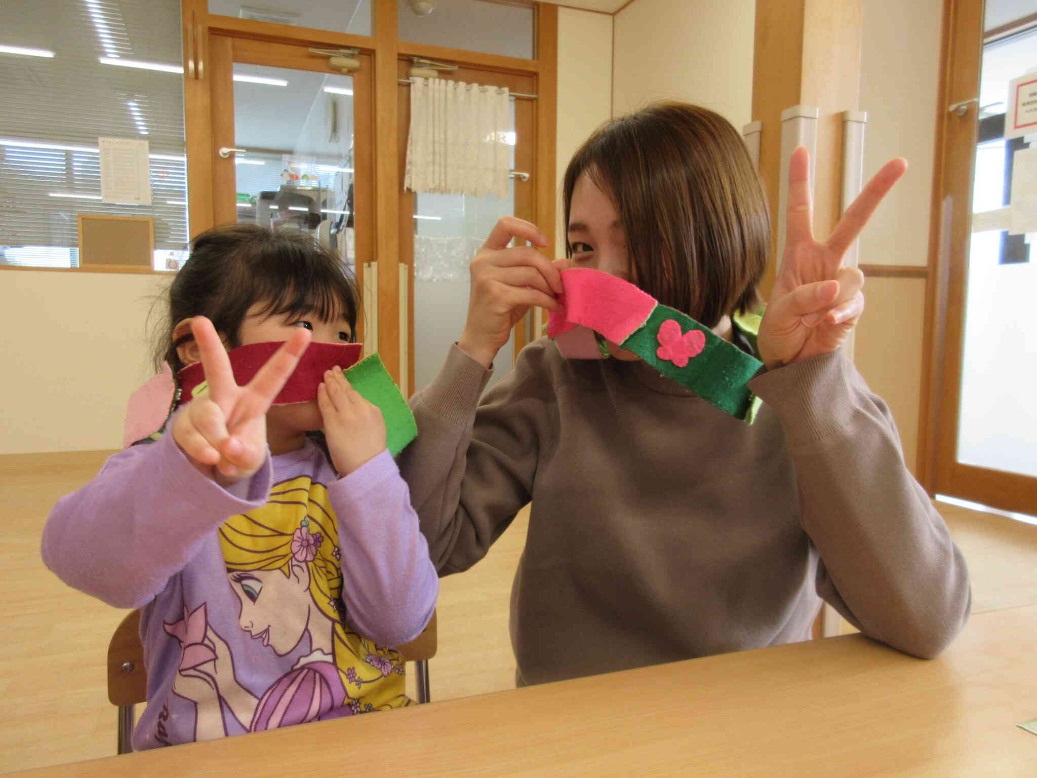 手先の遊びを楽しんだよ♪