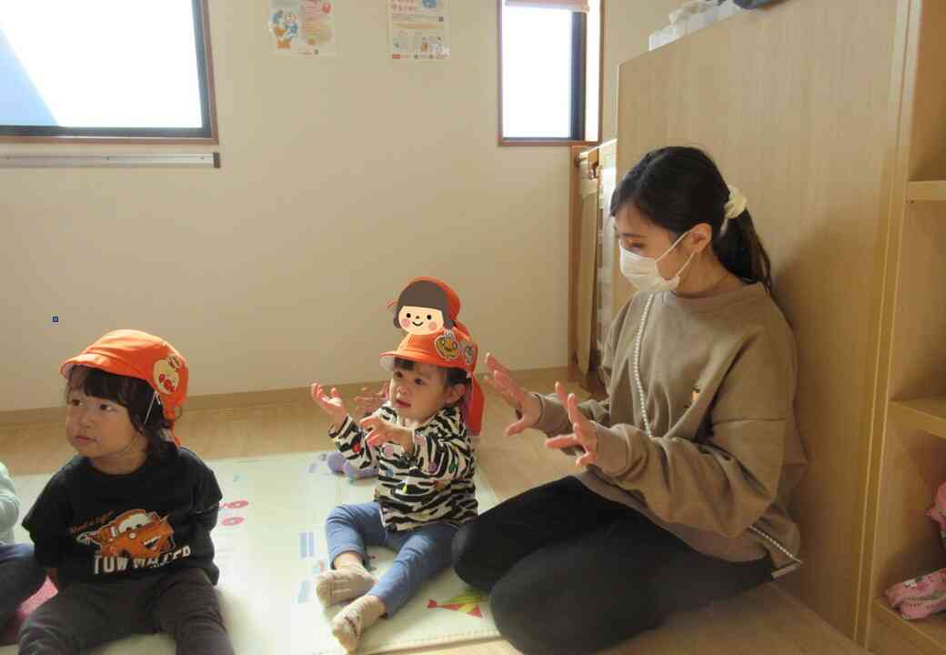 グーチョキパーで♪