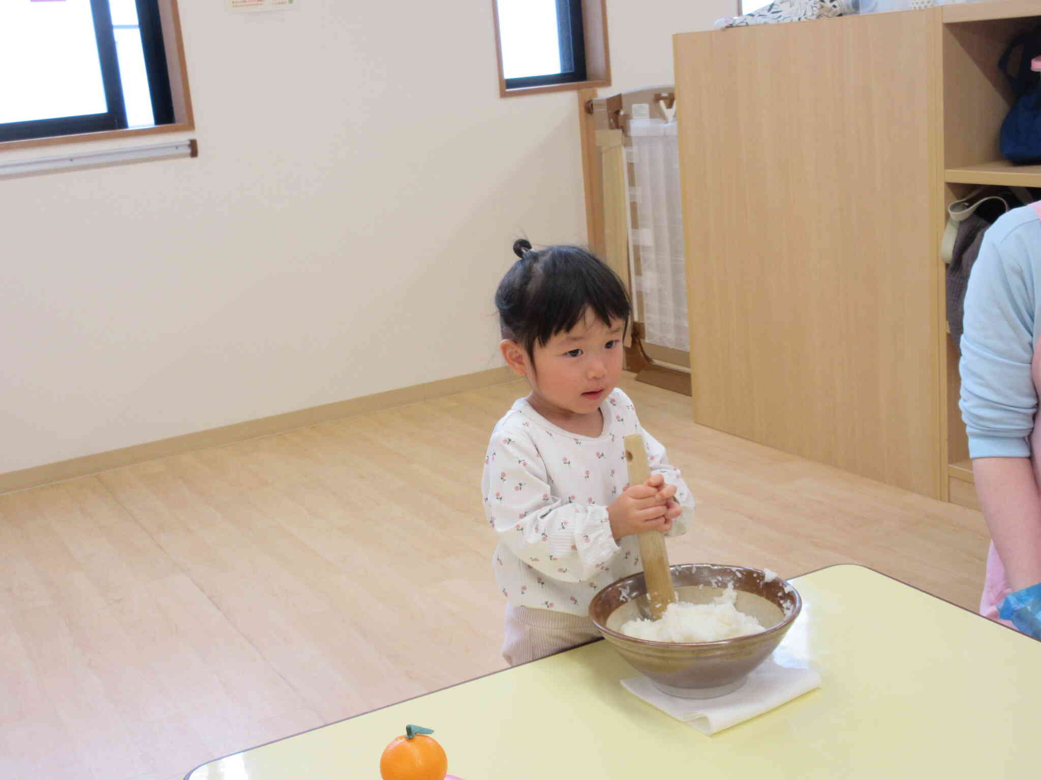 上手にぺったん！出来ました