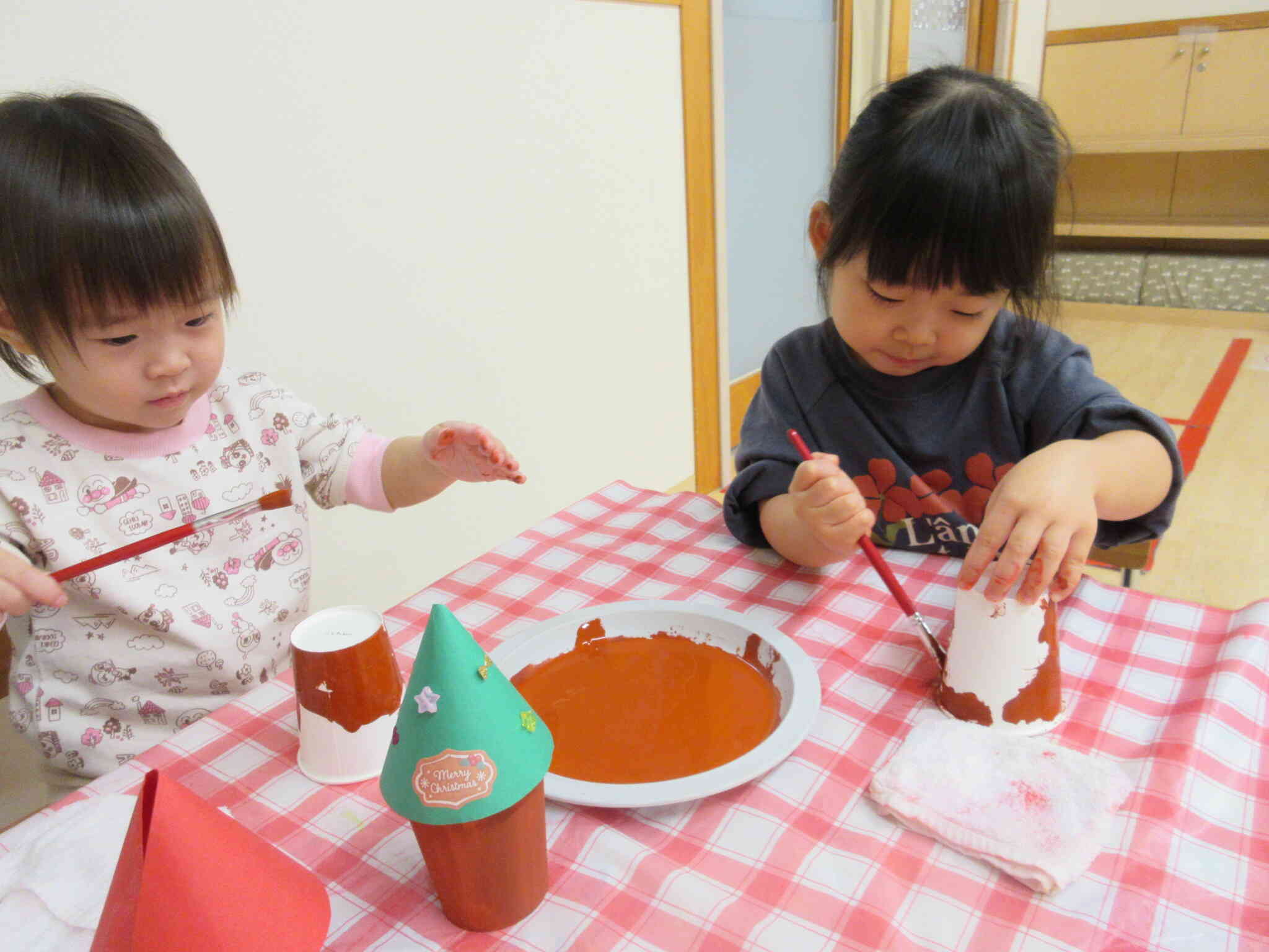クリスマス製作（2歳児）