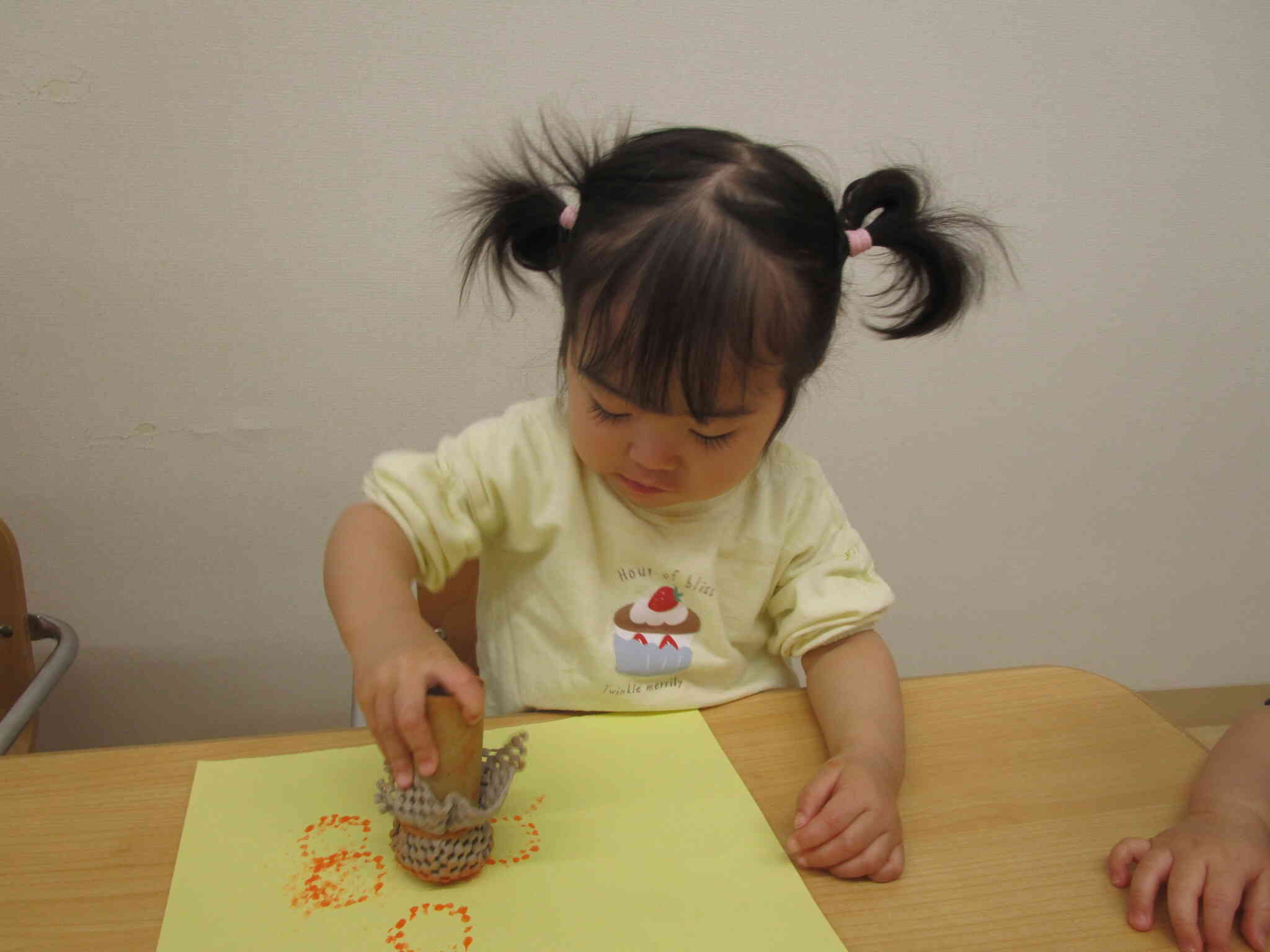 春の製作（０歳児）