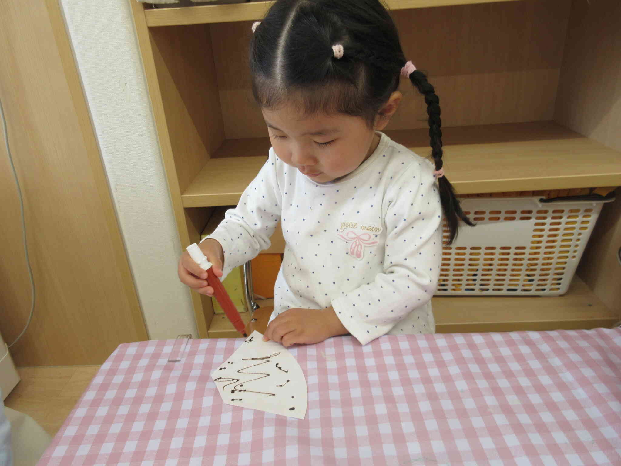 ひな祭り製作（1歳児）