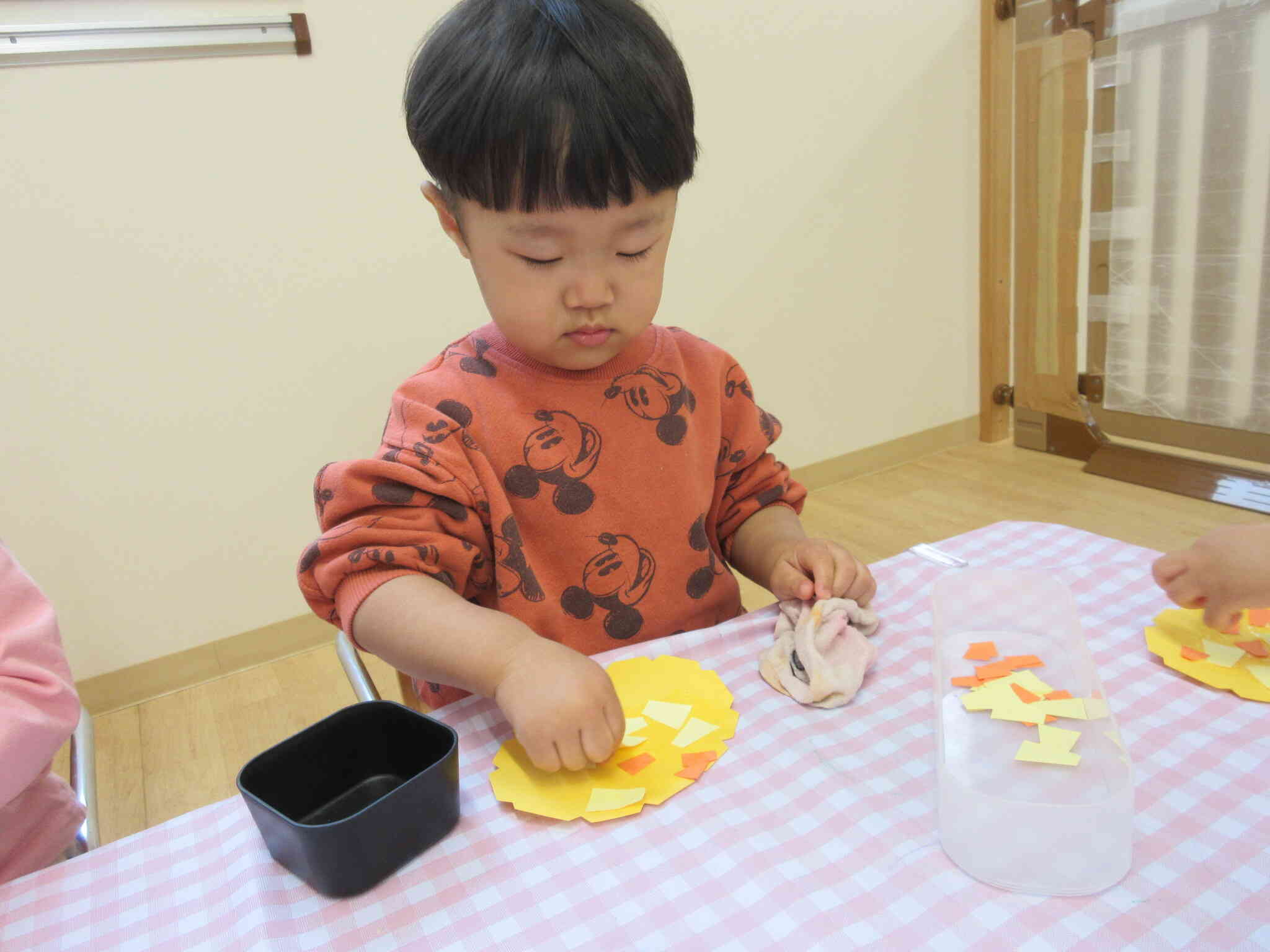 春の製作（1歳児）