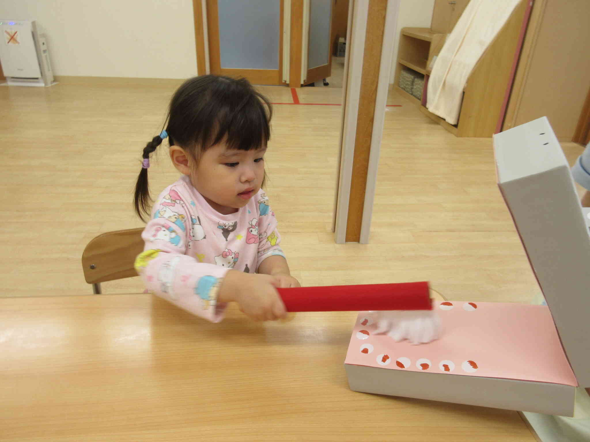 シュッシュ！きれいになったかな？