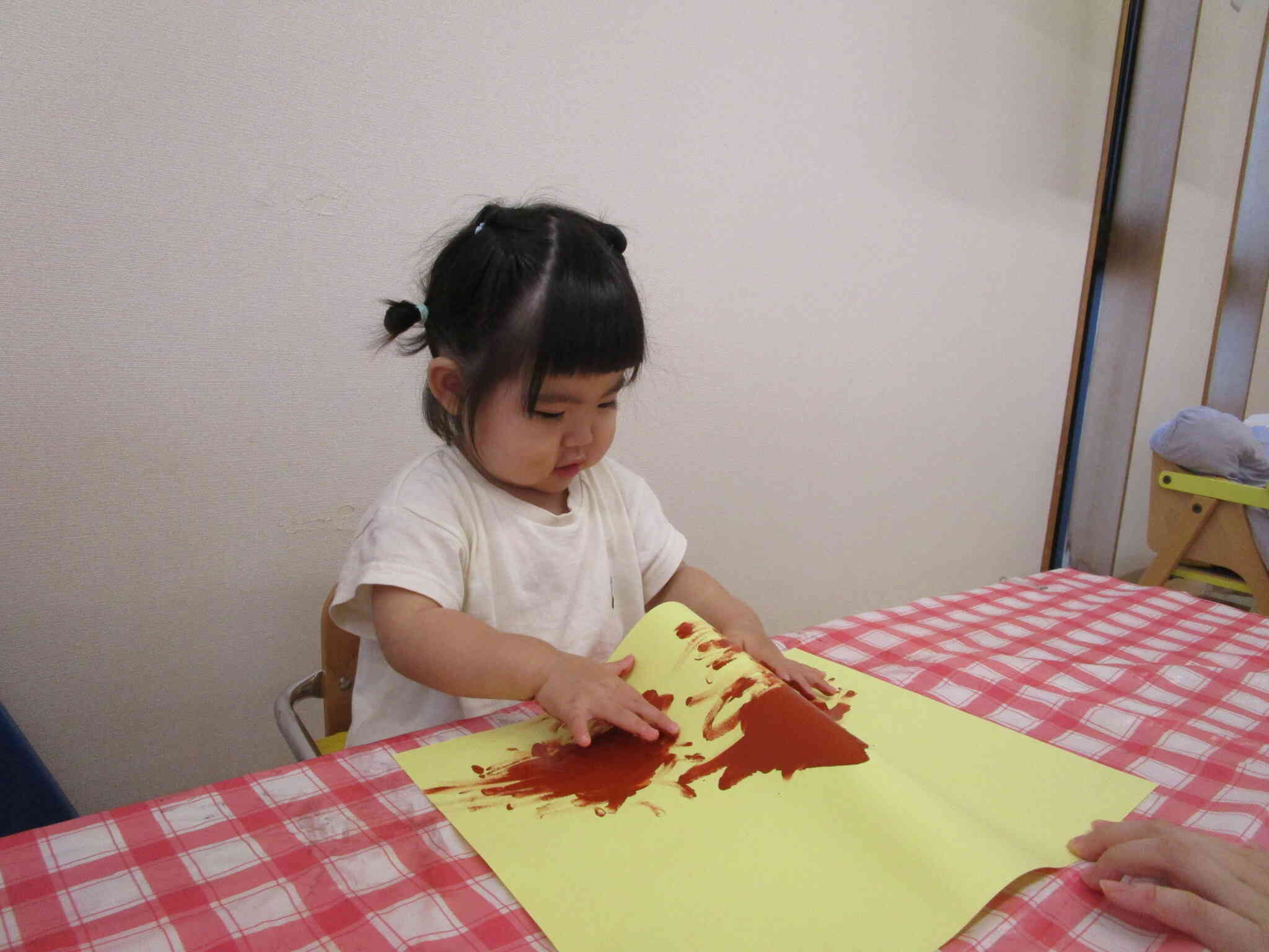 チョコバナナ製作（0歳児）