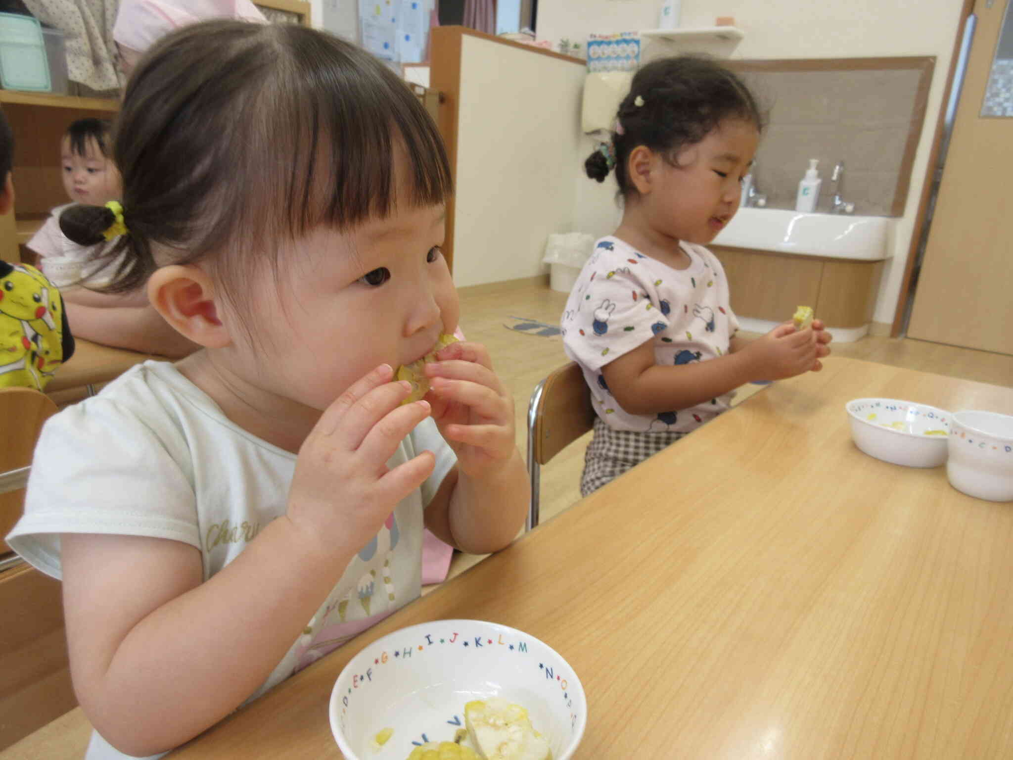 みんなで食べるとおいしいね。