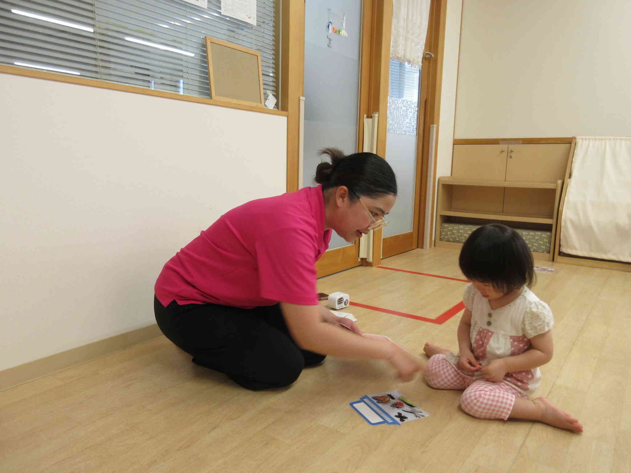 虫探しゲームを楽しんだよ！