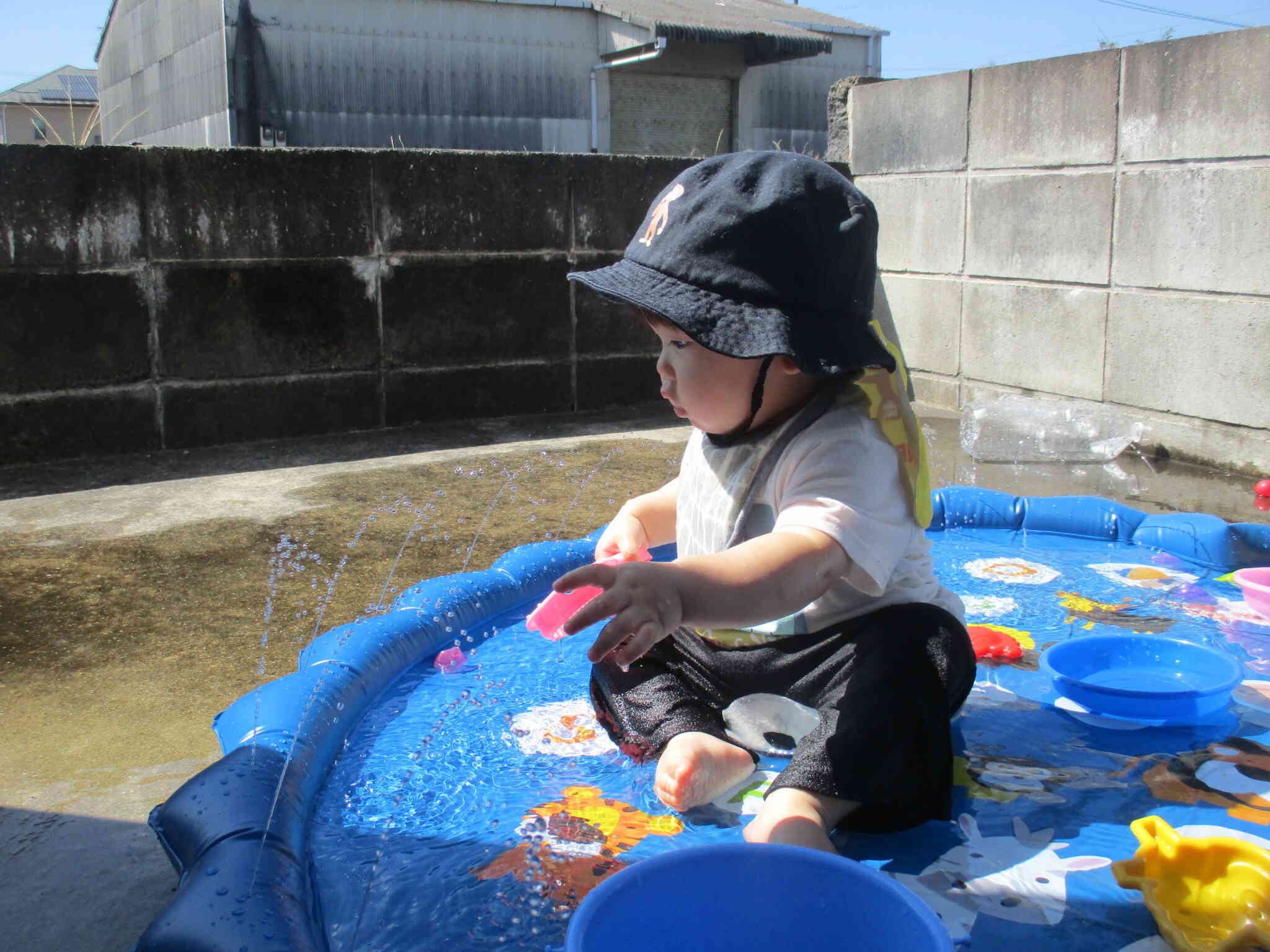 水は気持ちいい！