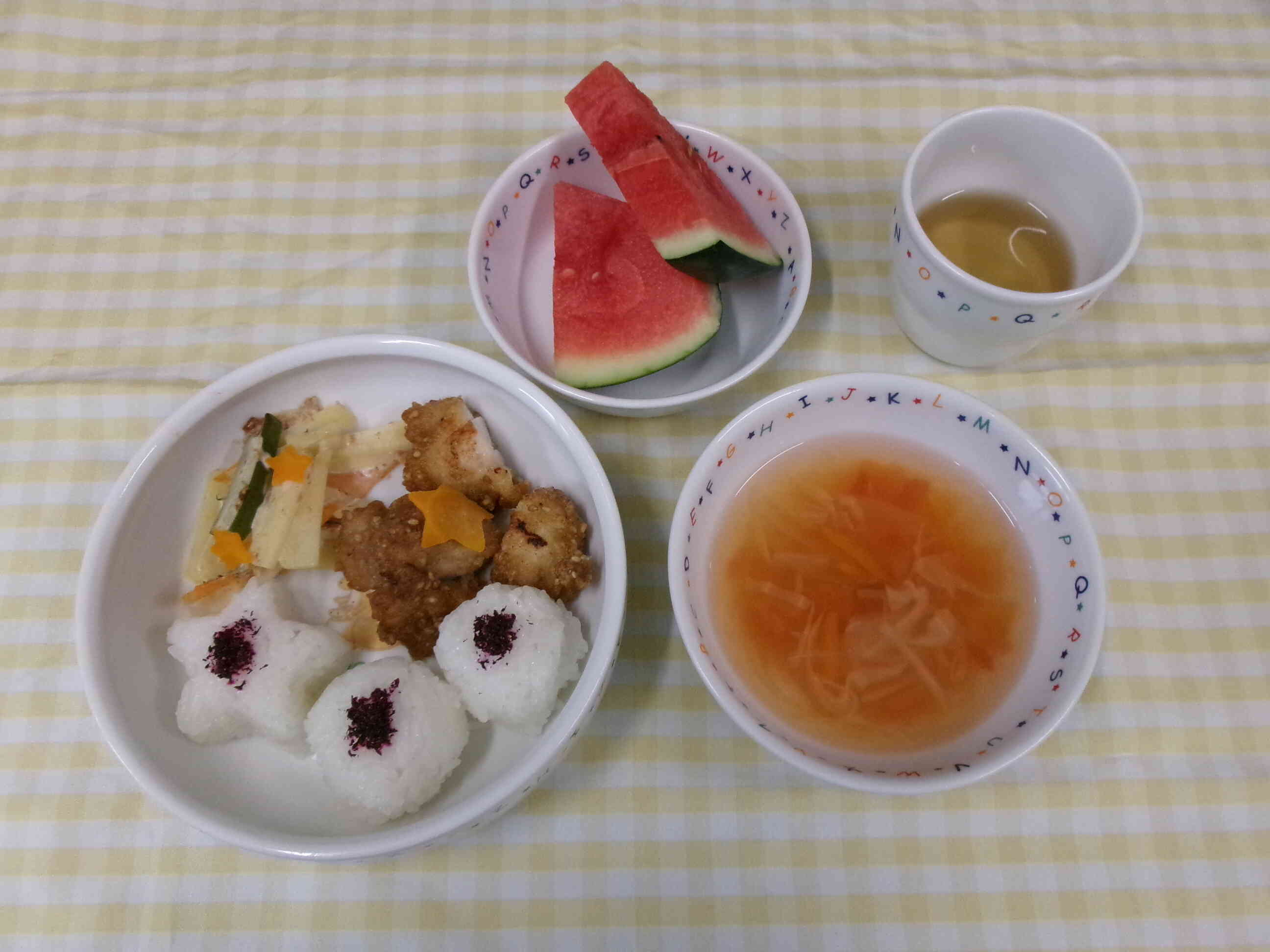 7月7日七夕給食