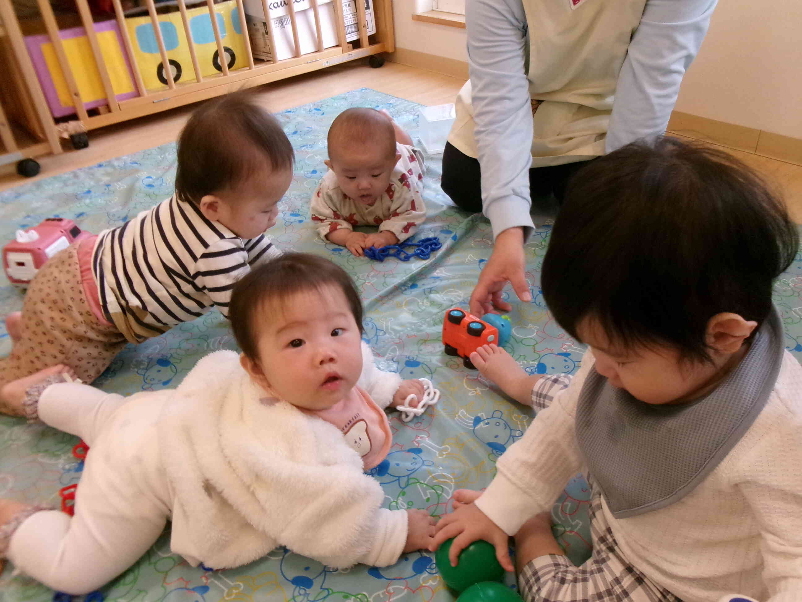 新しいお友だち