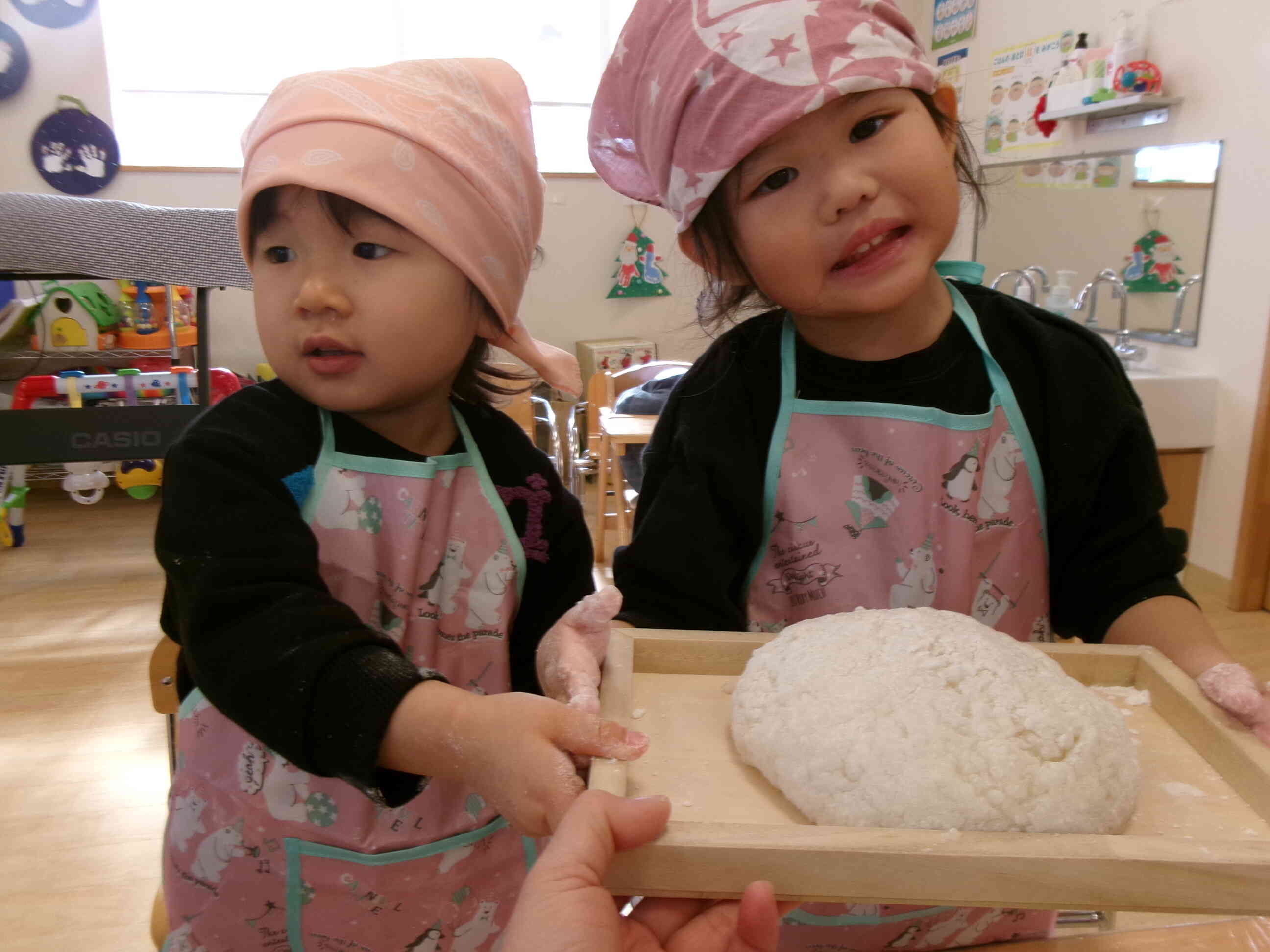 鏡餅作り（食育）