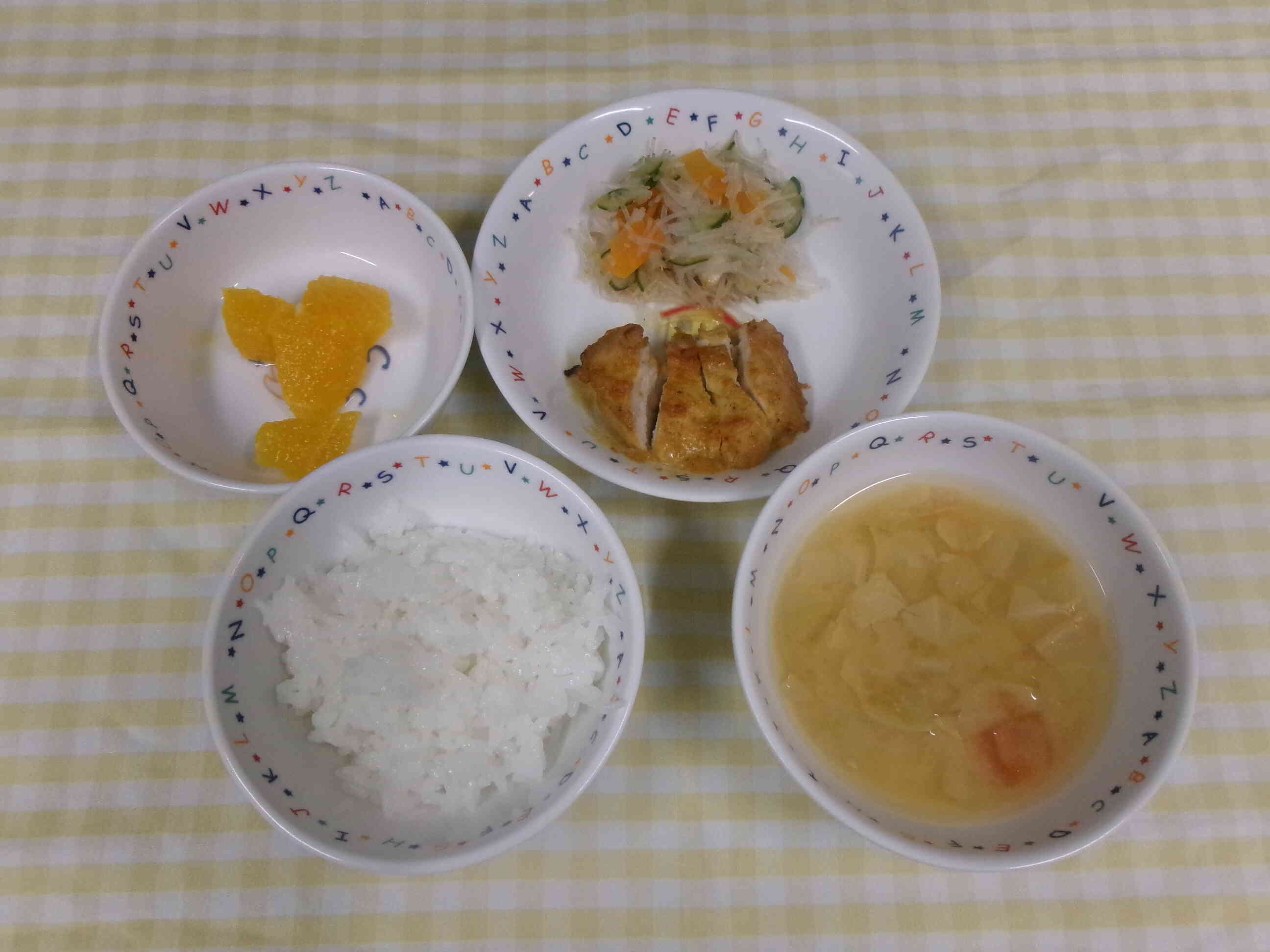 ６月２日(火)給食　ドリーチキン