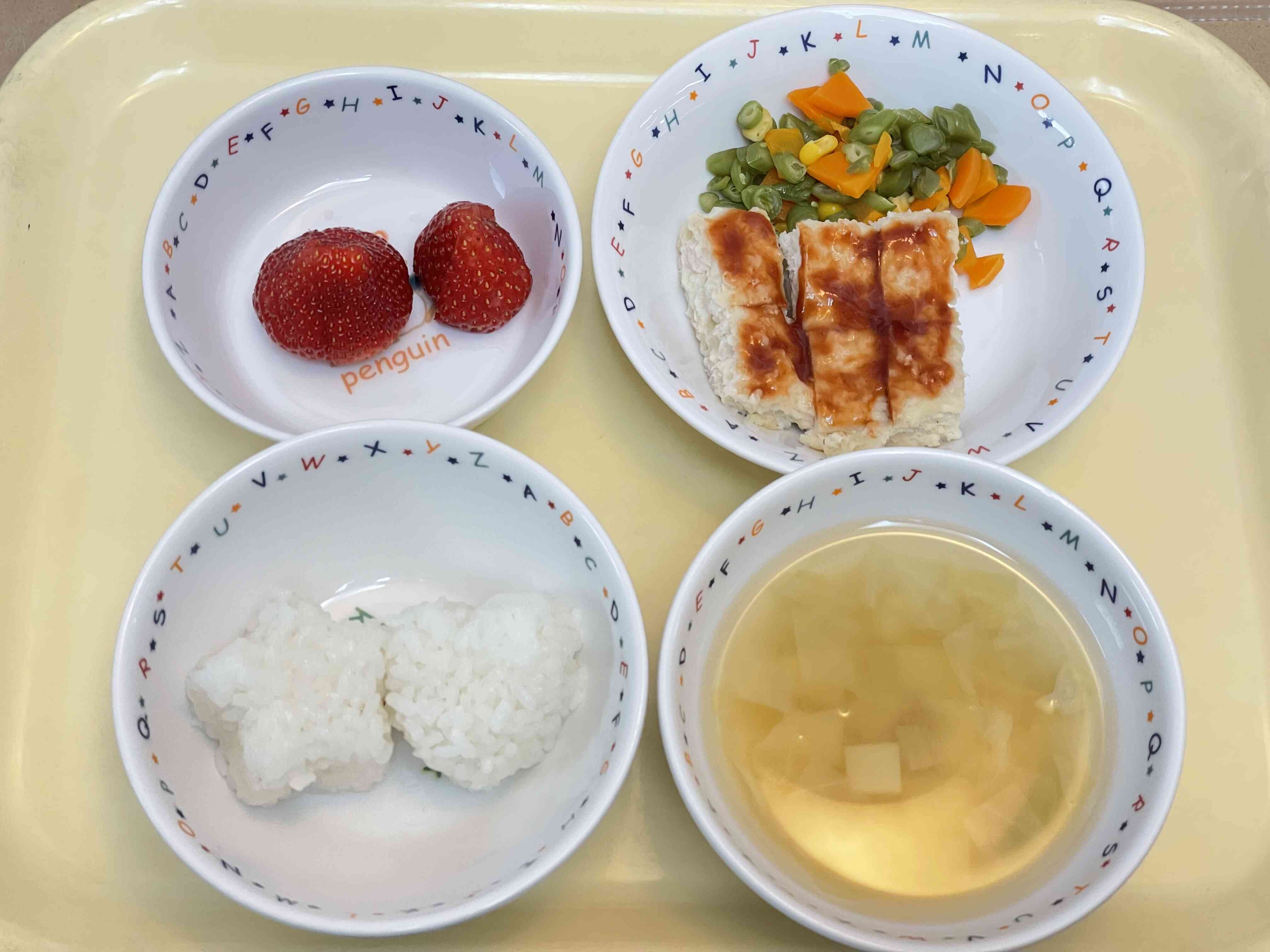 ☆5月誕生日会メニュー（幼児食）☆