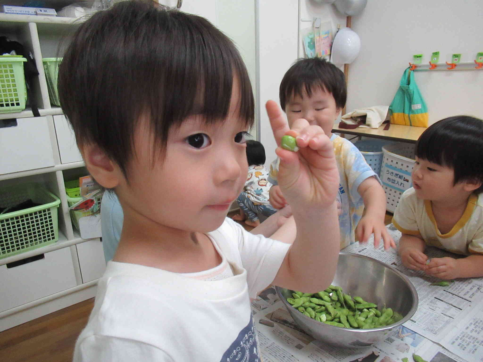 ちいさなお豆かわいいね♪