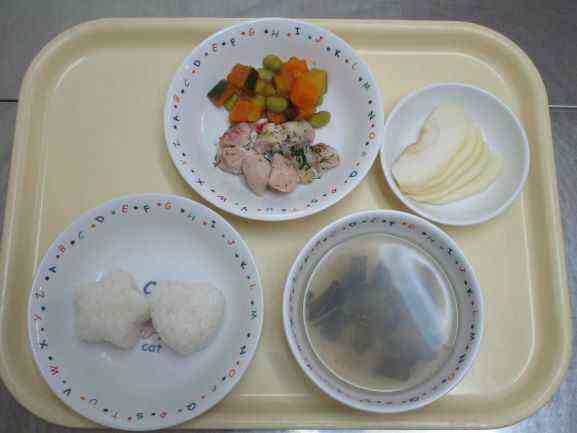 ☆9月誕生日会メニュー（幼児食）☆