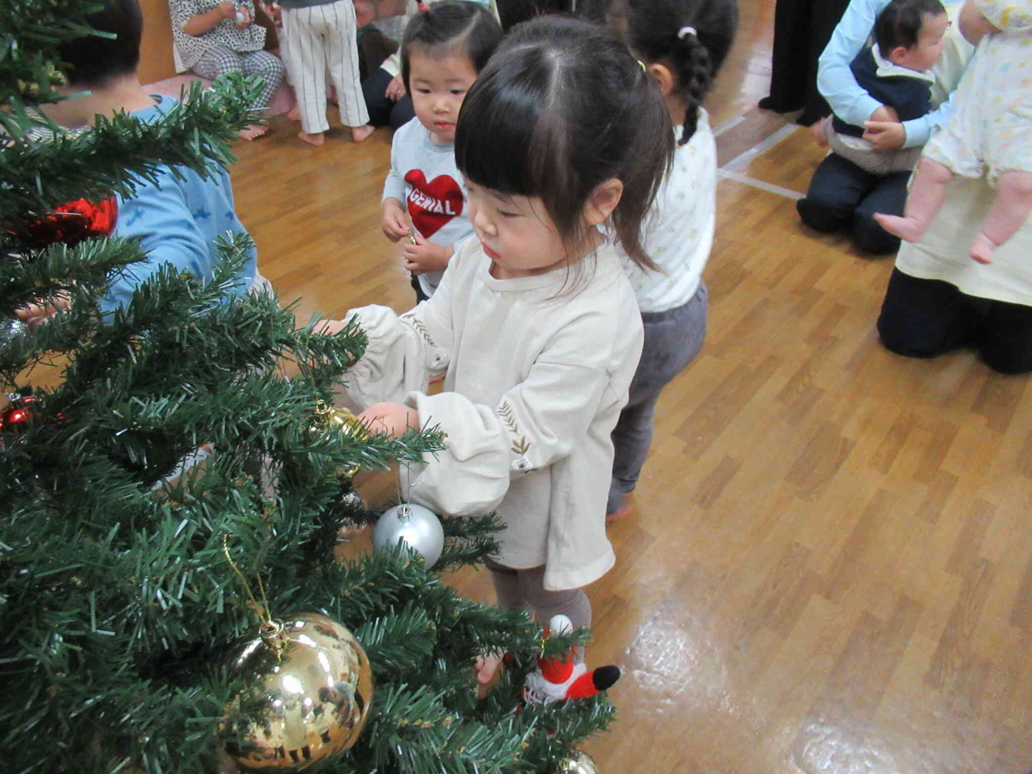 素敵なツリーが出来上がりました☆