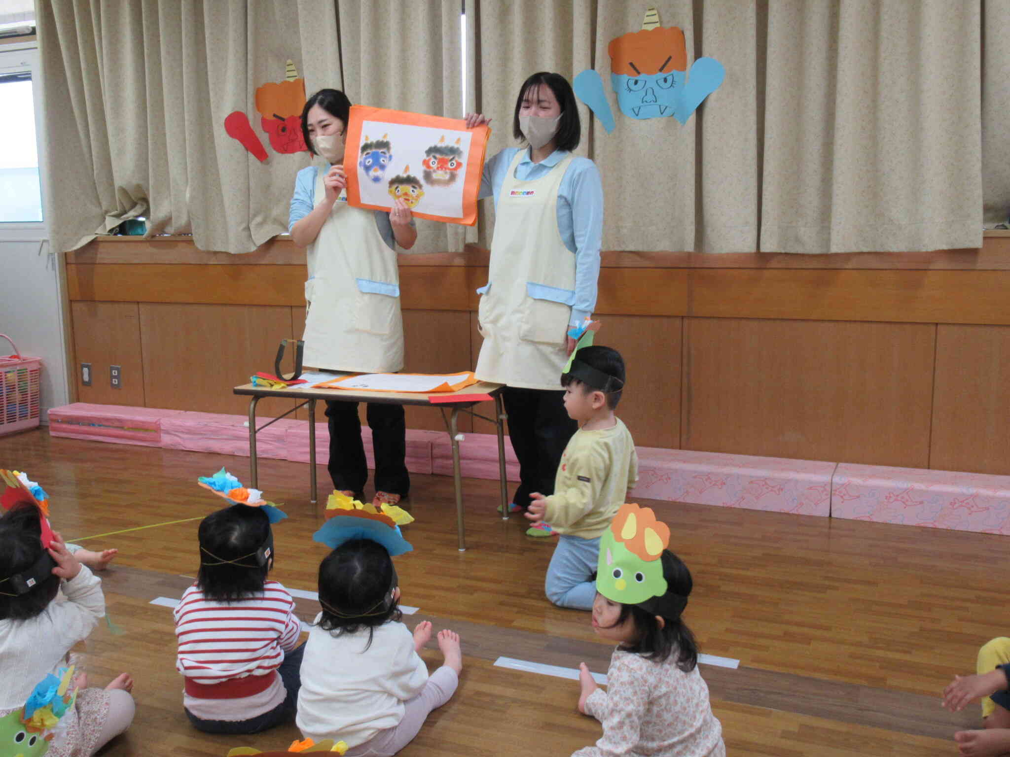 ☆節分会（全クラス）☆