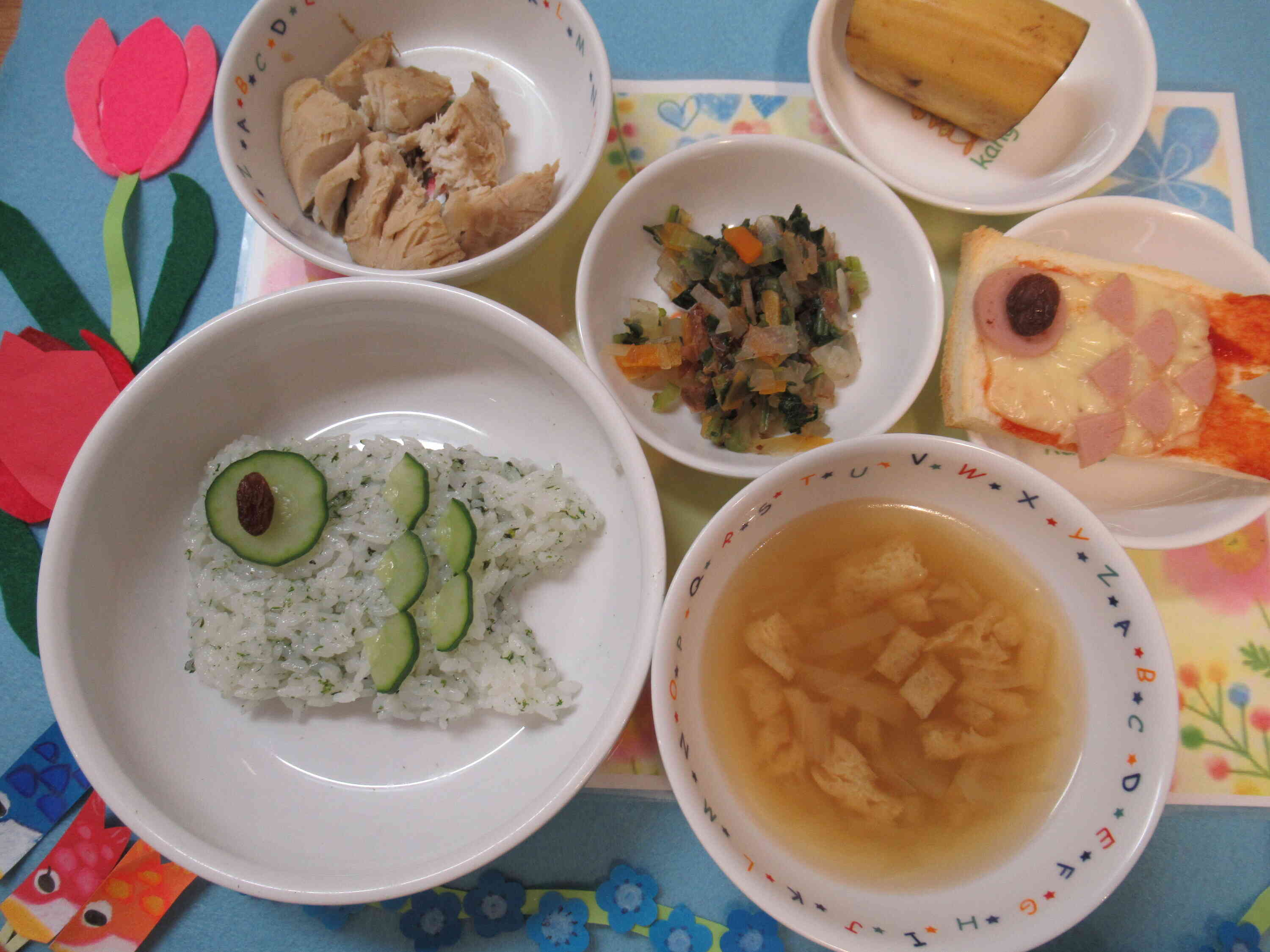 今日の給食（こどもの日）