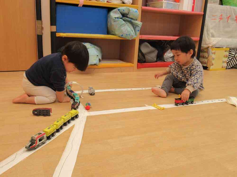 列車が通りまーす！