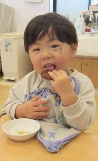 甘くておいしいね!