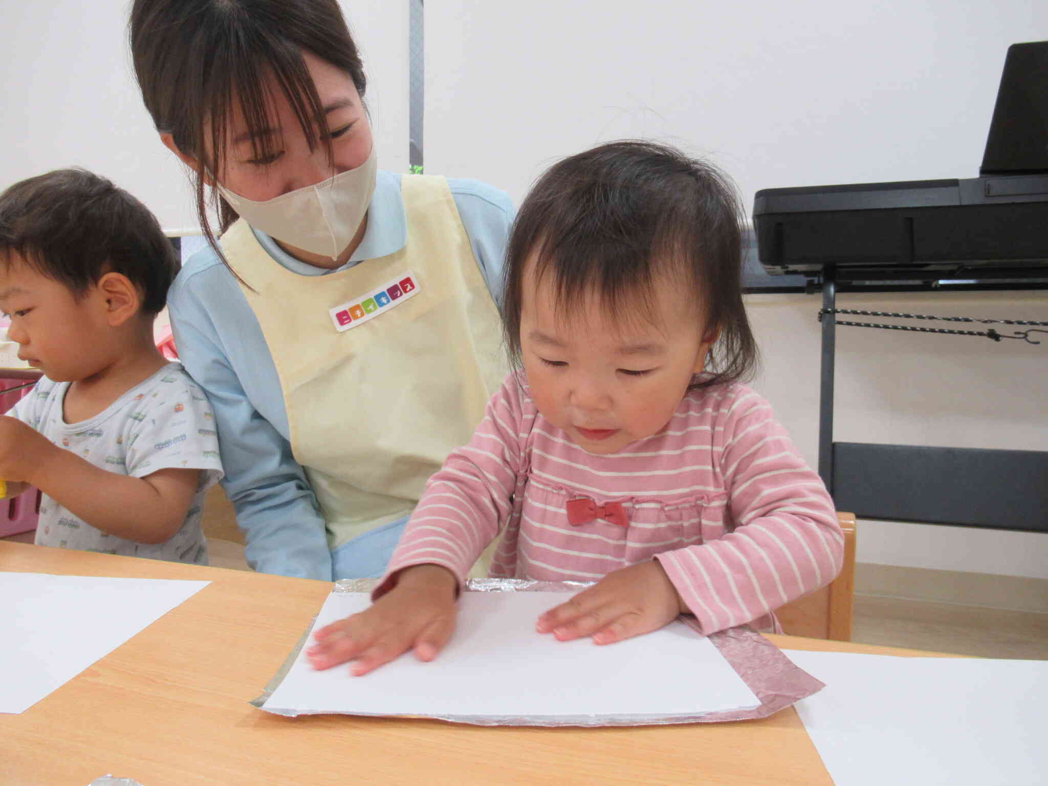 きれいな色がついたかな～