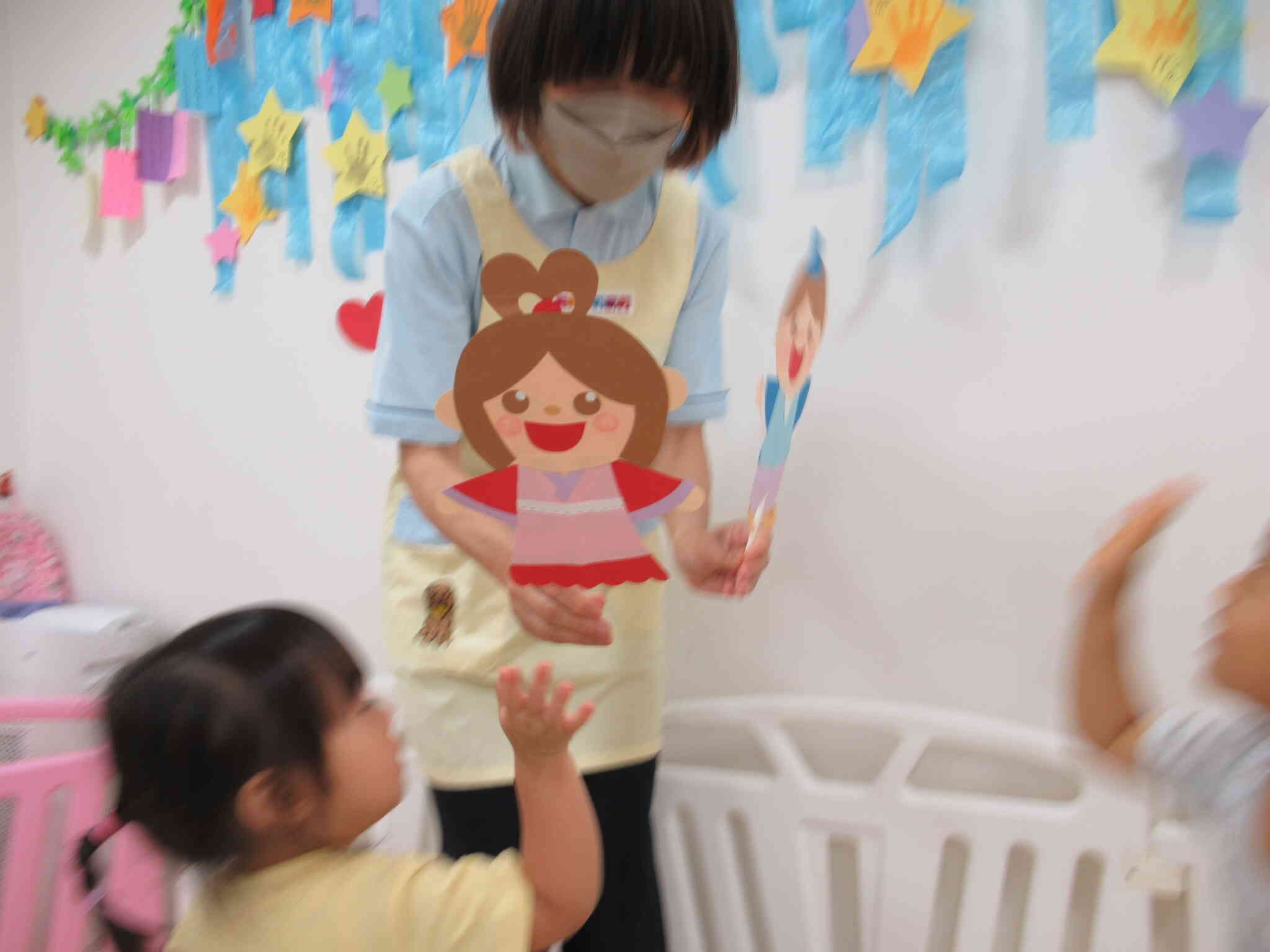 織姫様とタッチ！