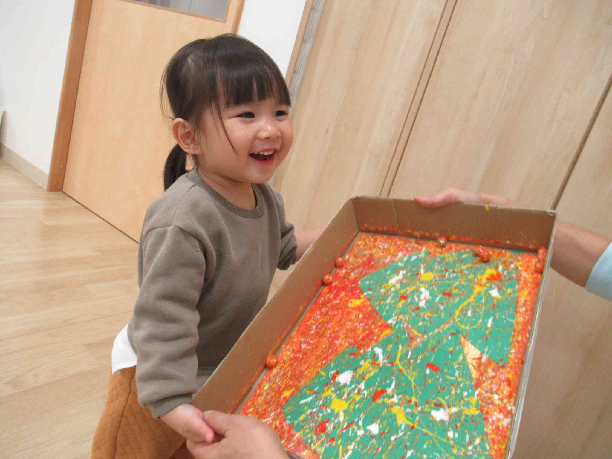 きれいな色に満面の笑みがこぼれます