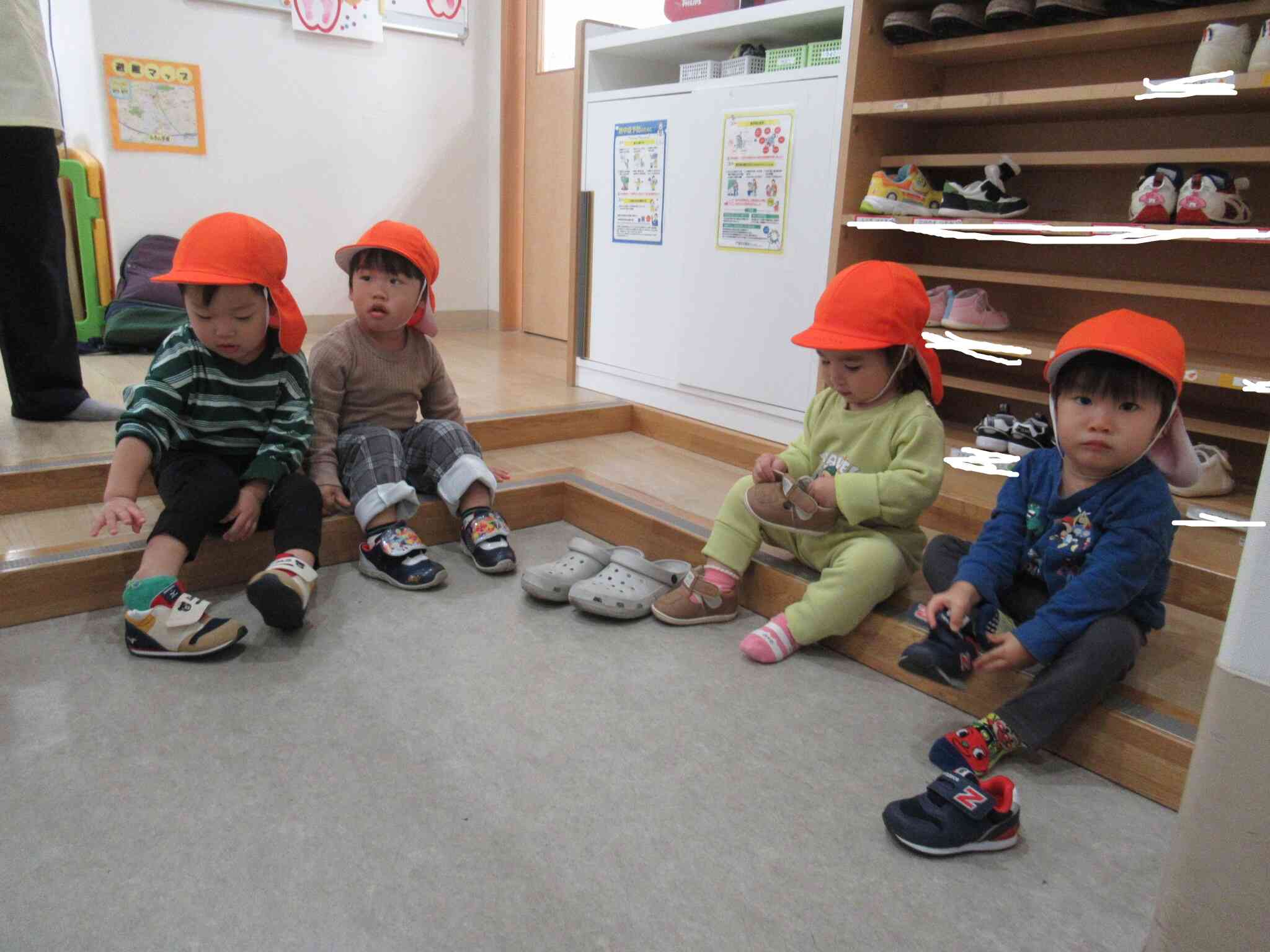 お散歩に行ったよ（あひる組）