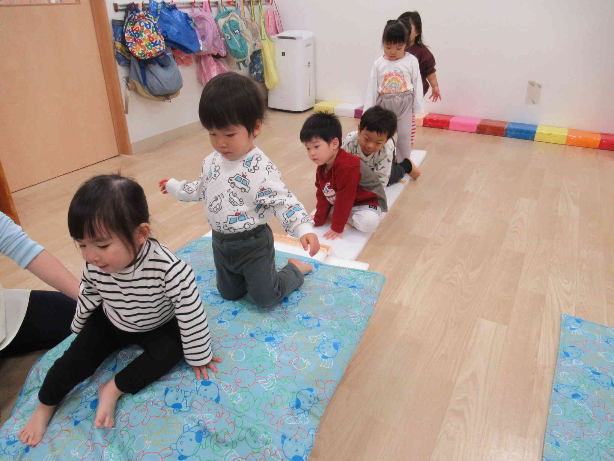 順番上手に待てるね☆