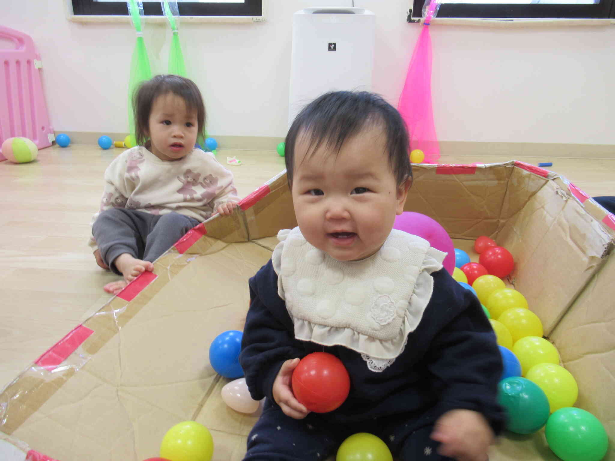 室内遊び（ひよこ組）