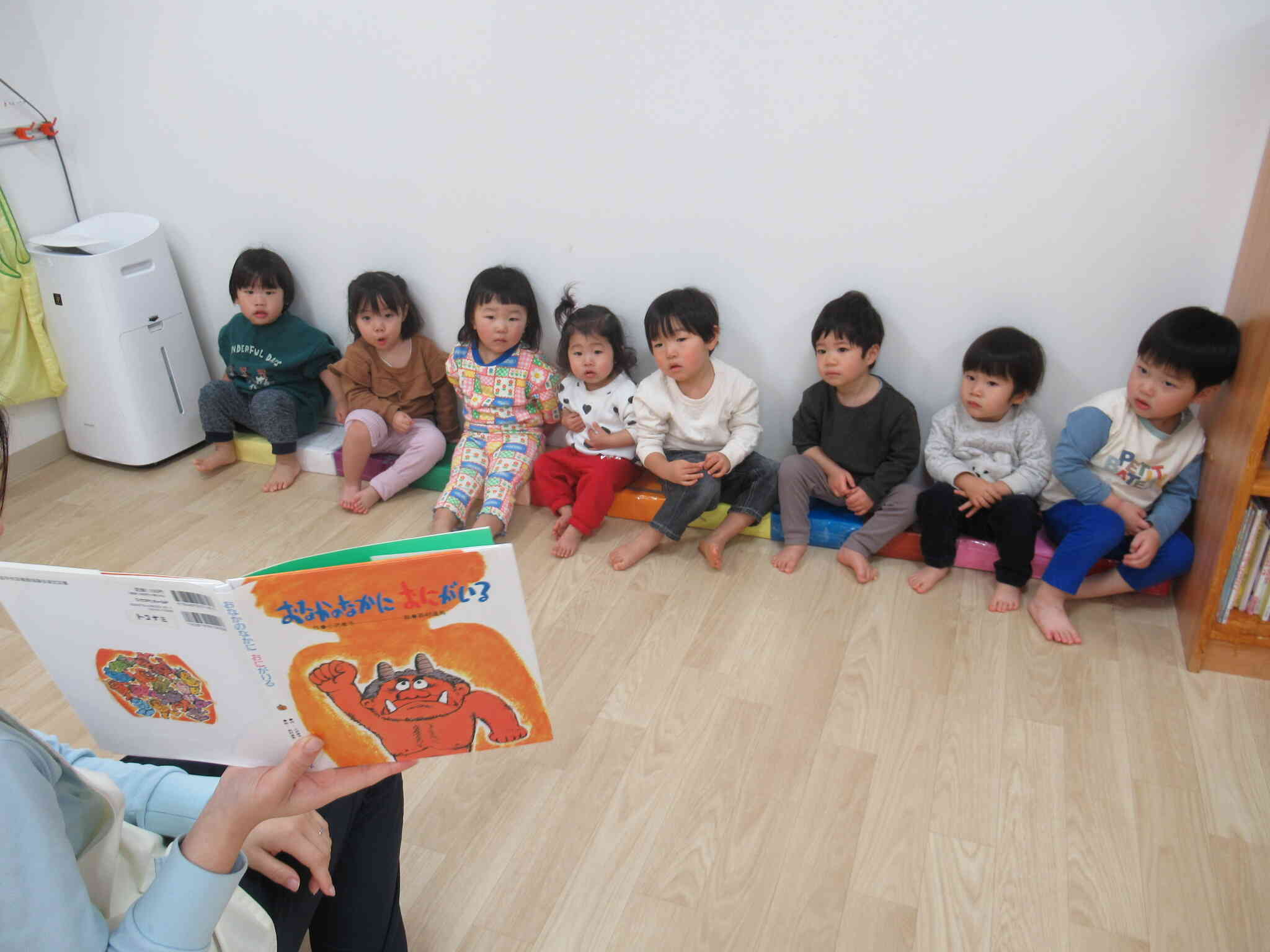 節分・その２（うさぎ・あひる組）