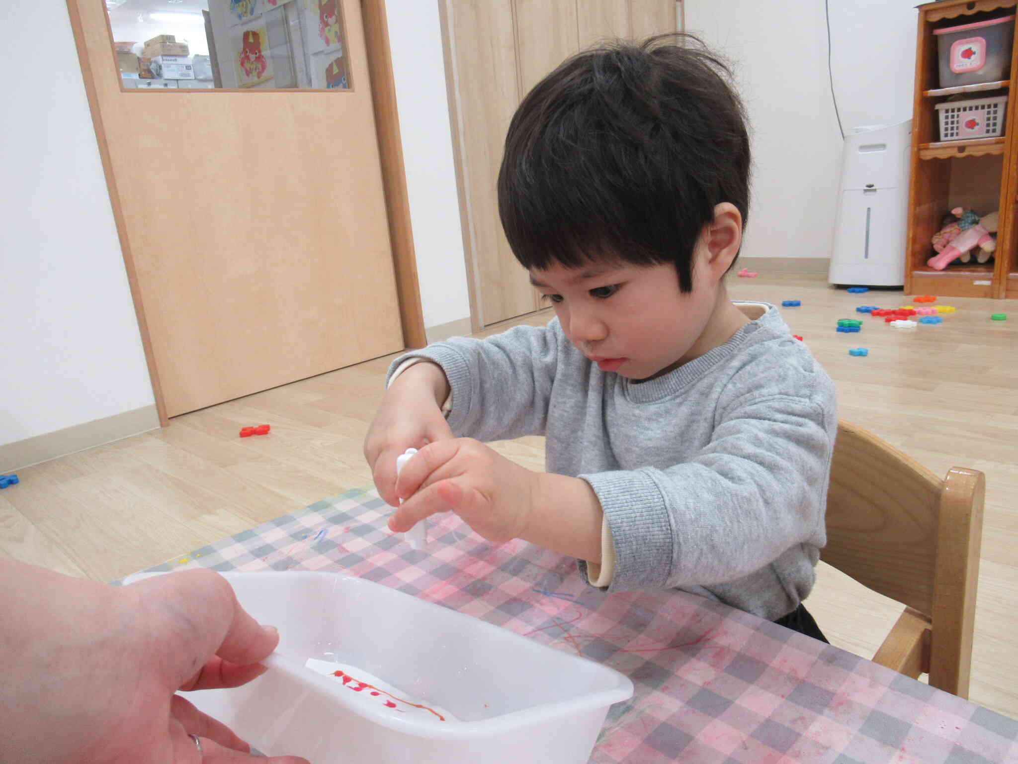 １人でできたよ☆