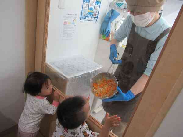 食育(あひる組・うさぎ組)