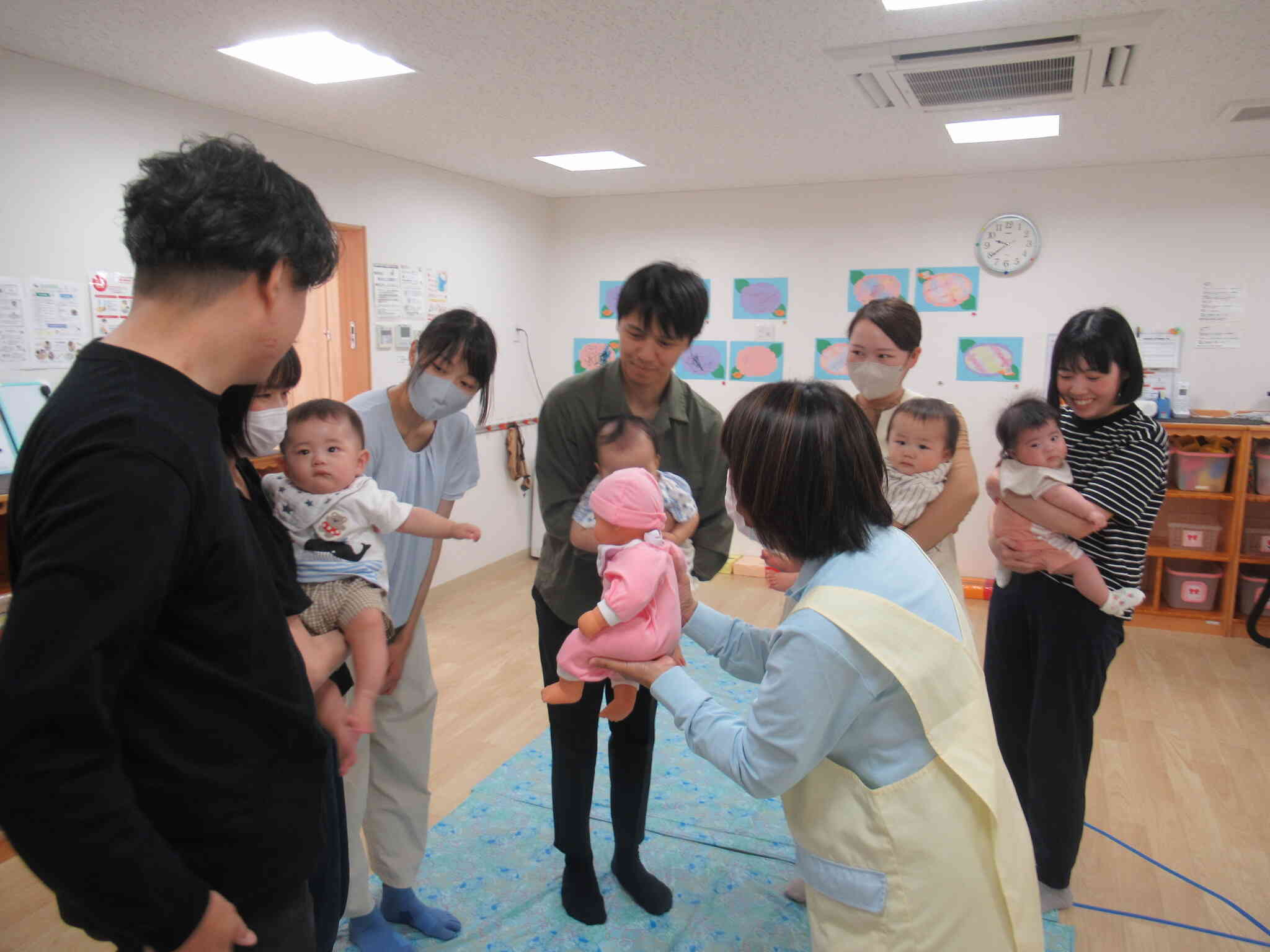 ６月６日　子育て広場の様子