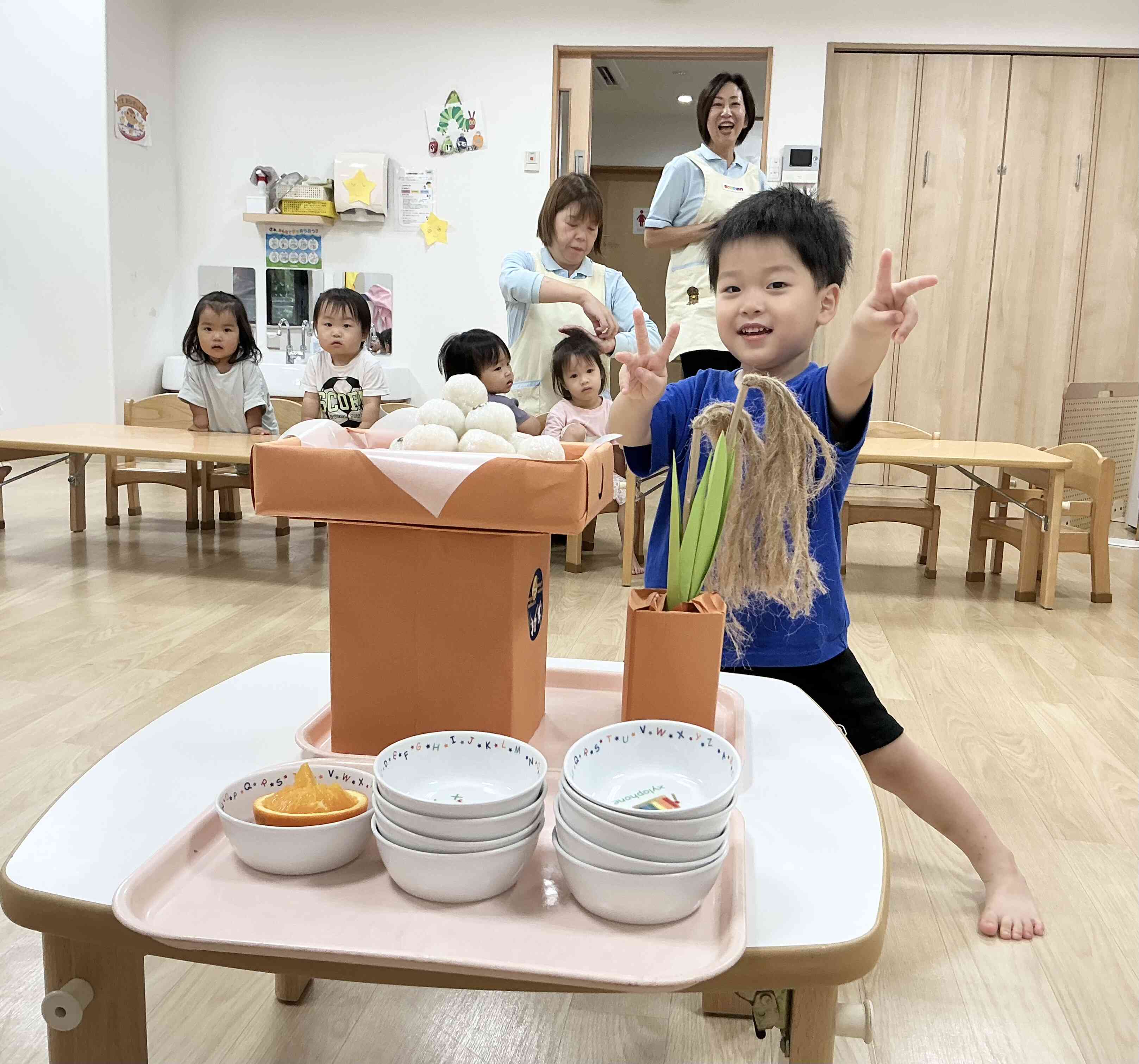 お月見食育‼