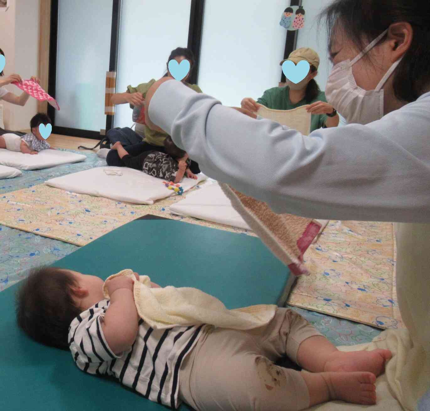風が気持ちいいね