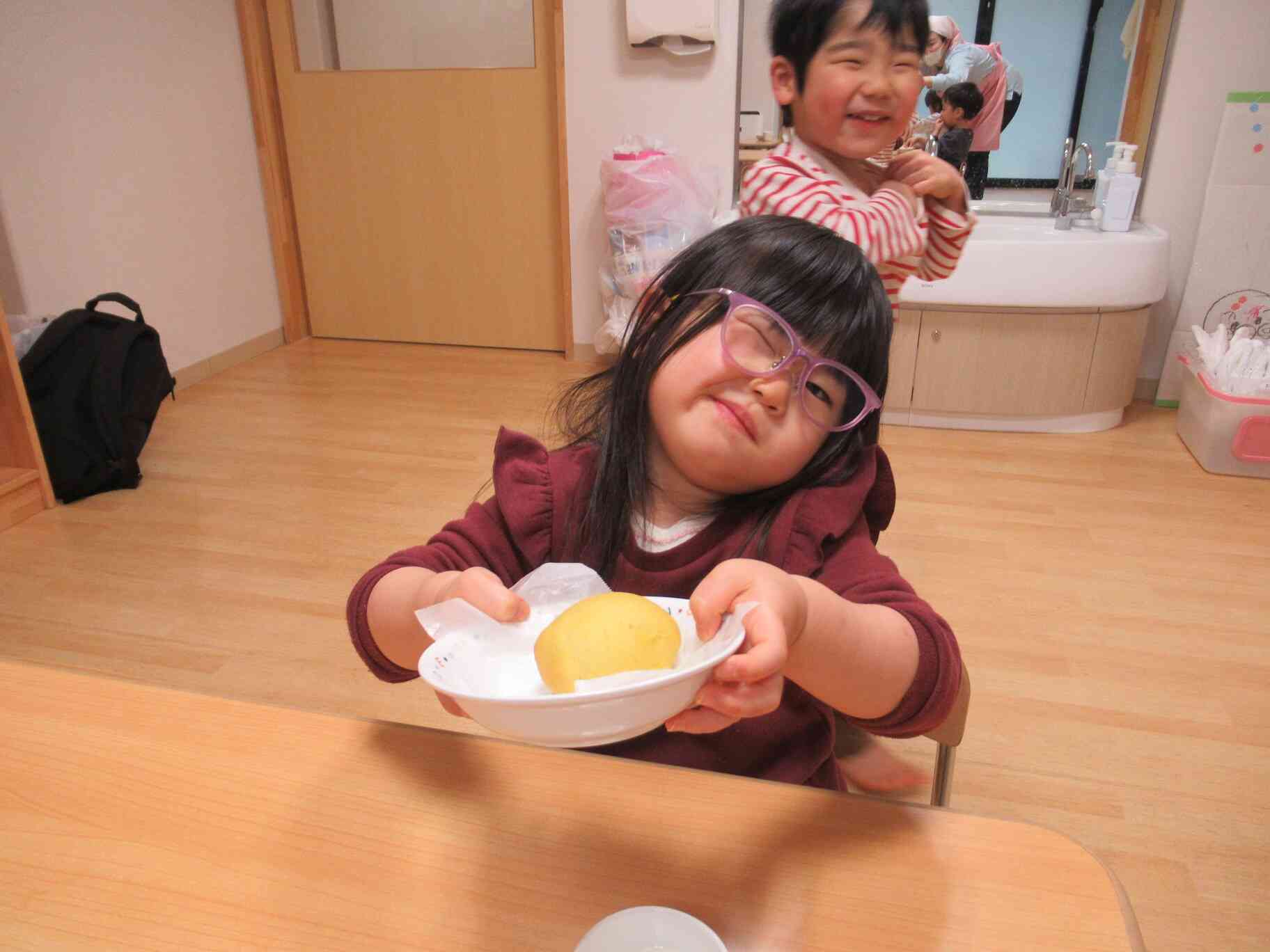 パンが焼きあがったよ♪