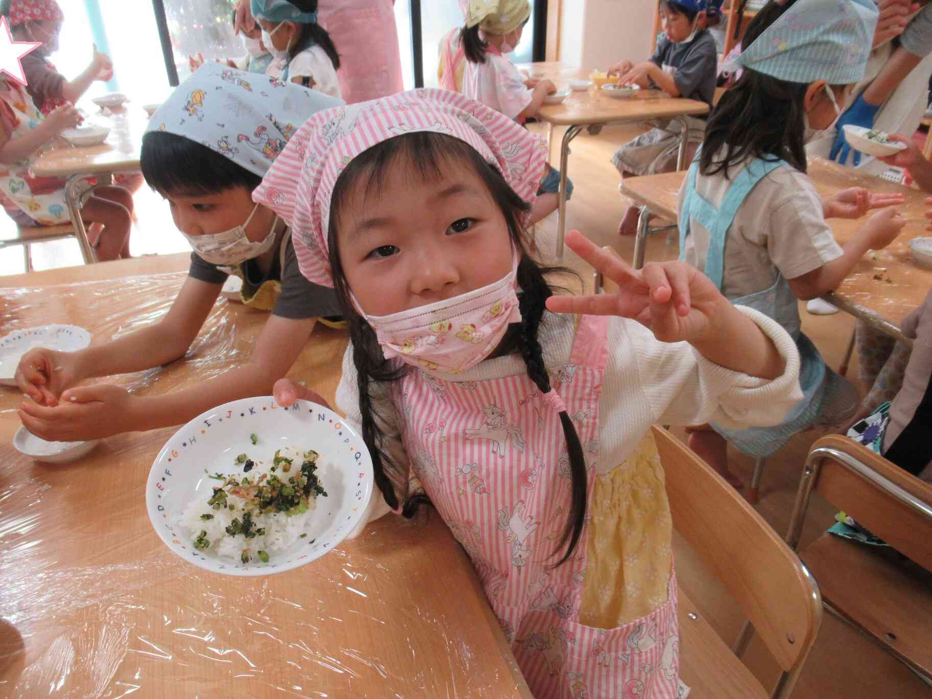 こまつなふりかけが美味しそう！
