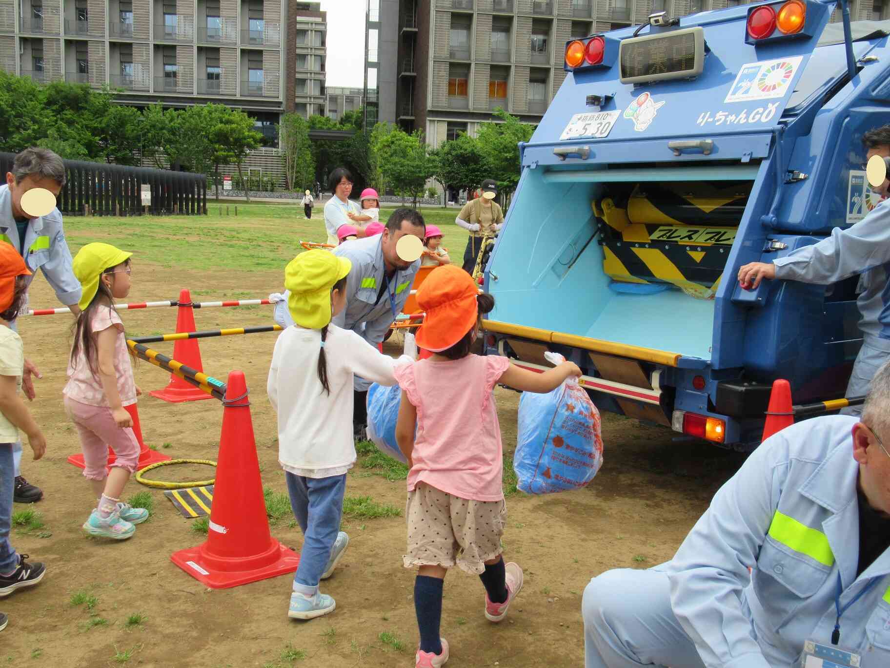 環境学習　リサイクル教室に参加しました（3歳~5歳児クラス）